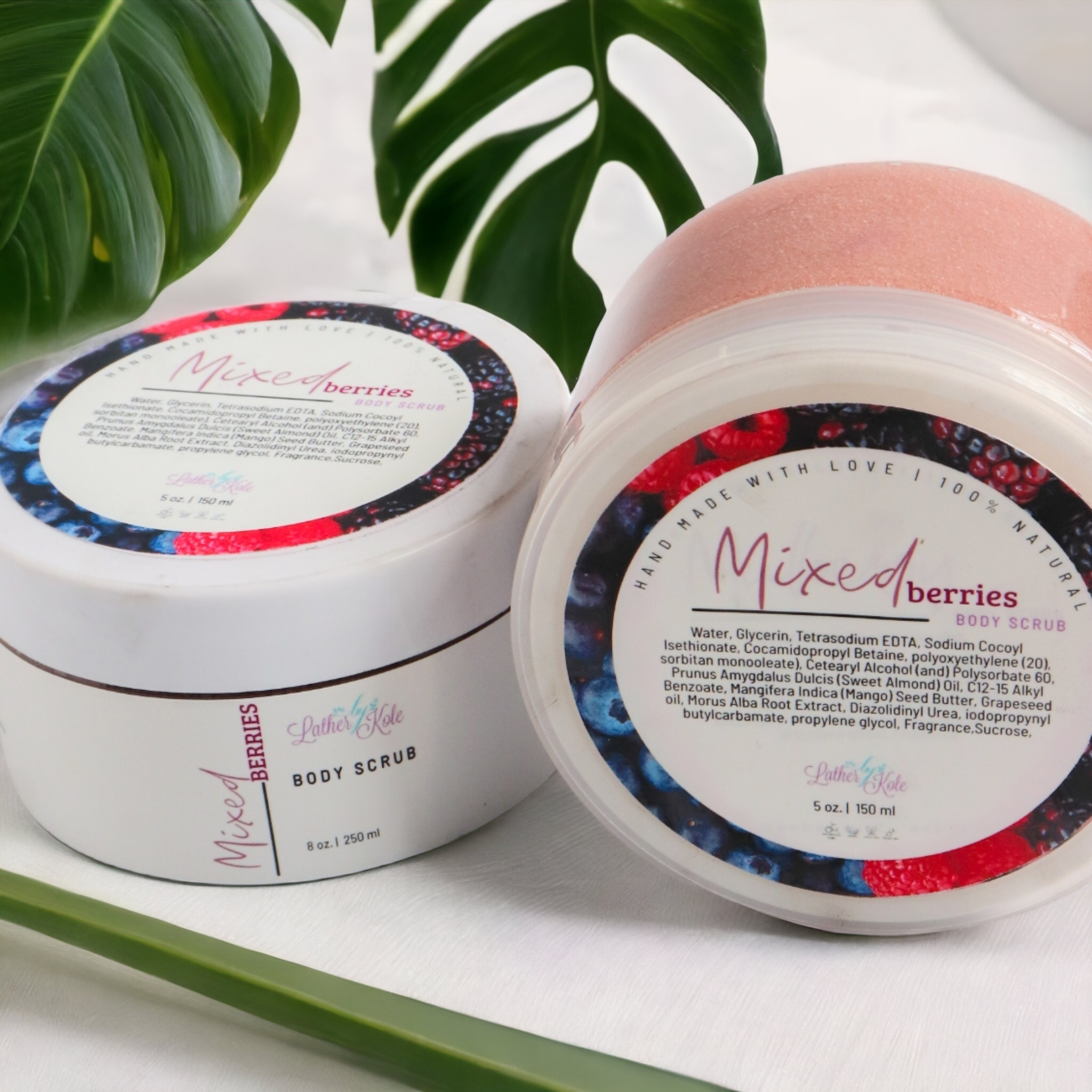 Mixed Berries Sugar Body Scrub