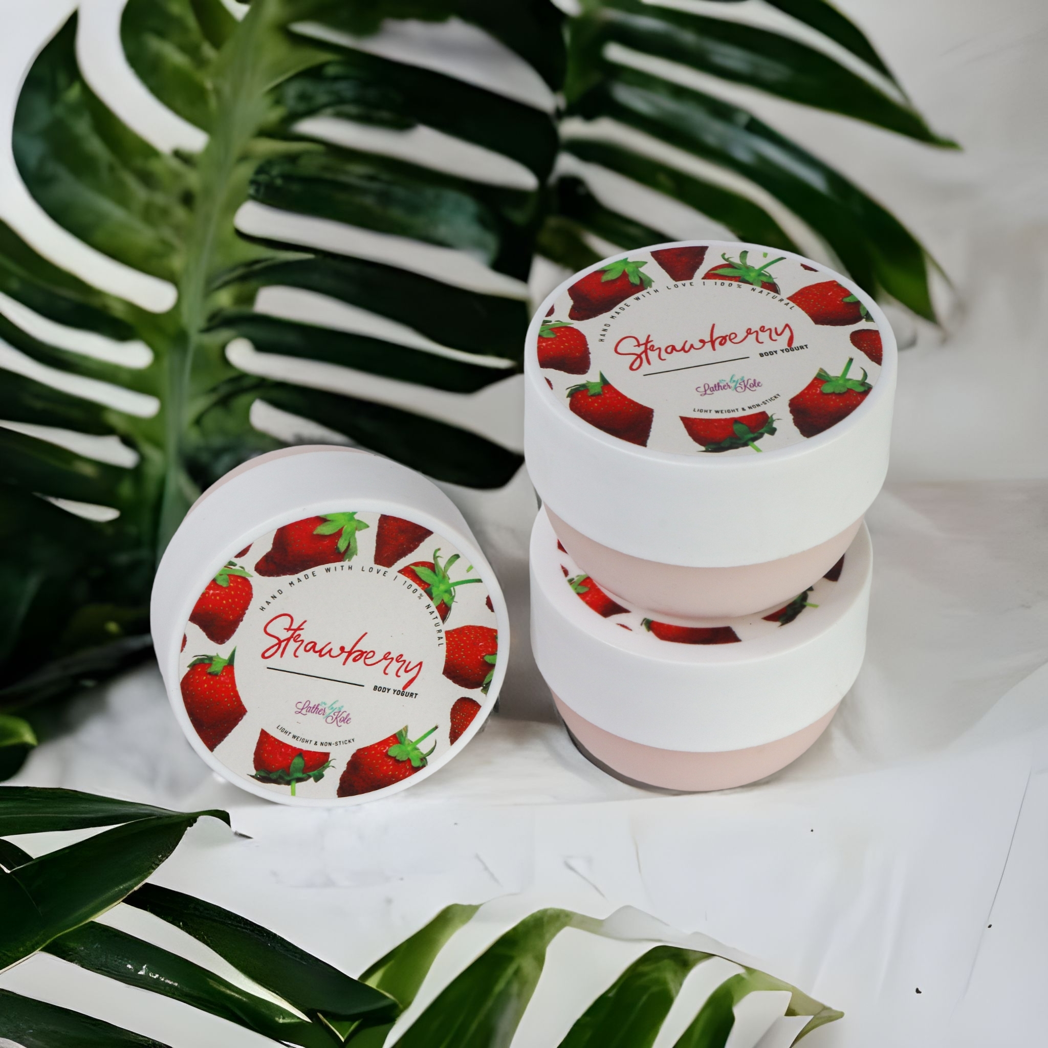 Strawberry Body Yogurt