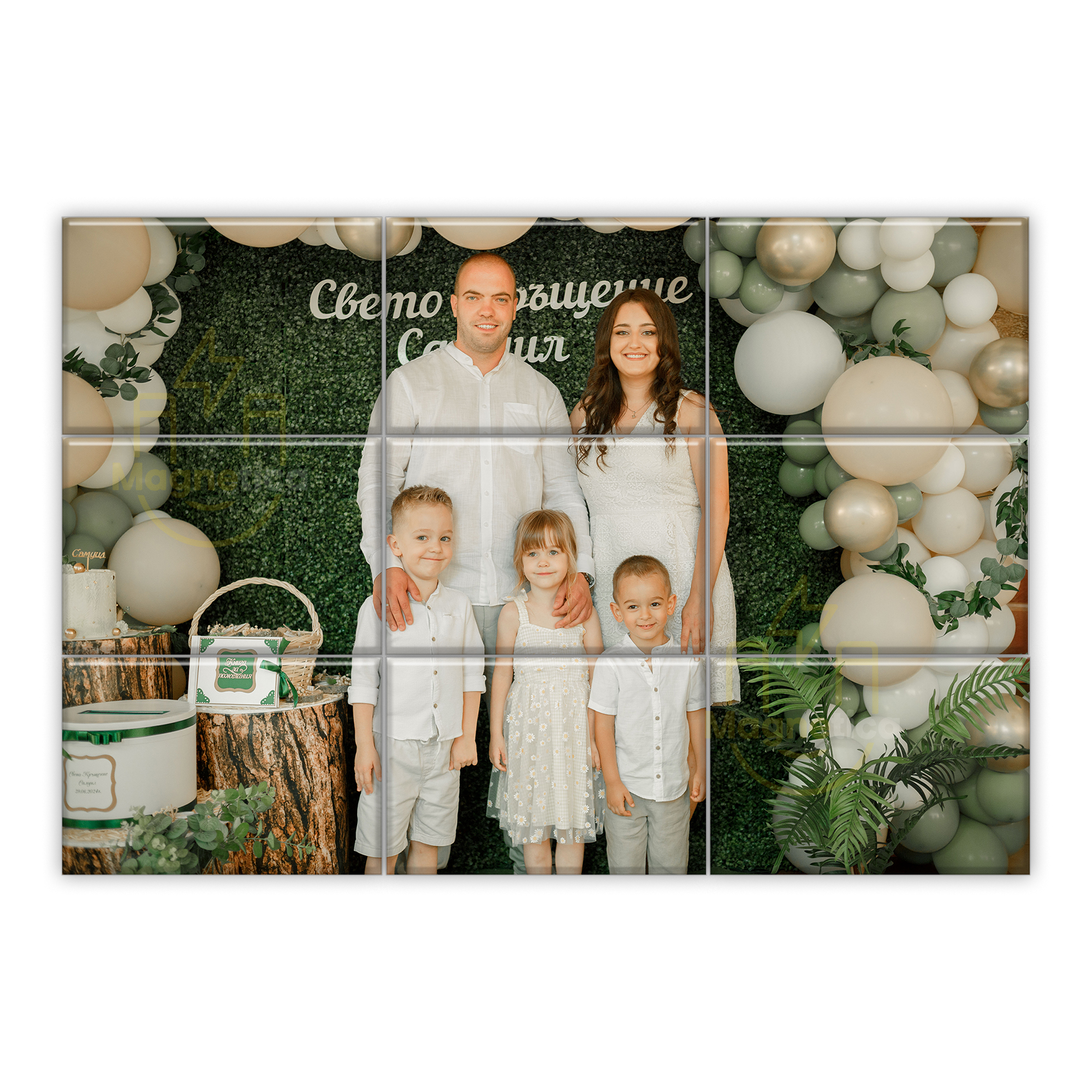 Пъзел от магнити