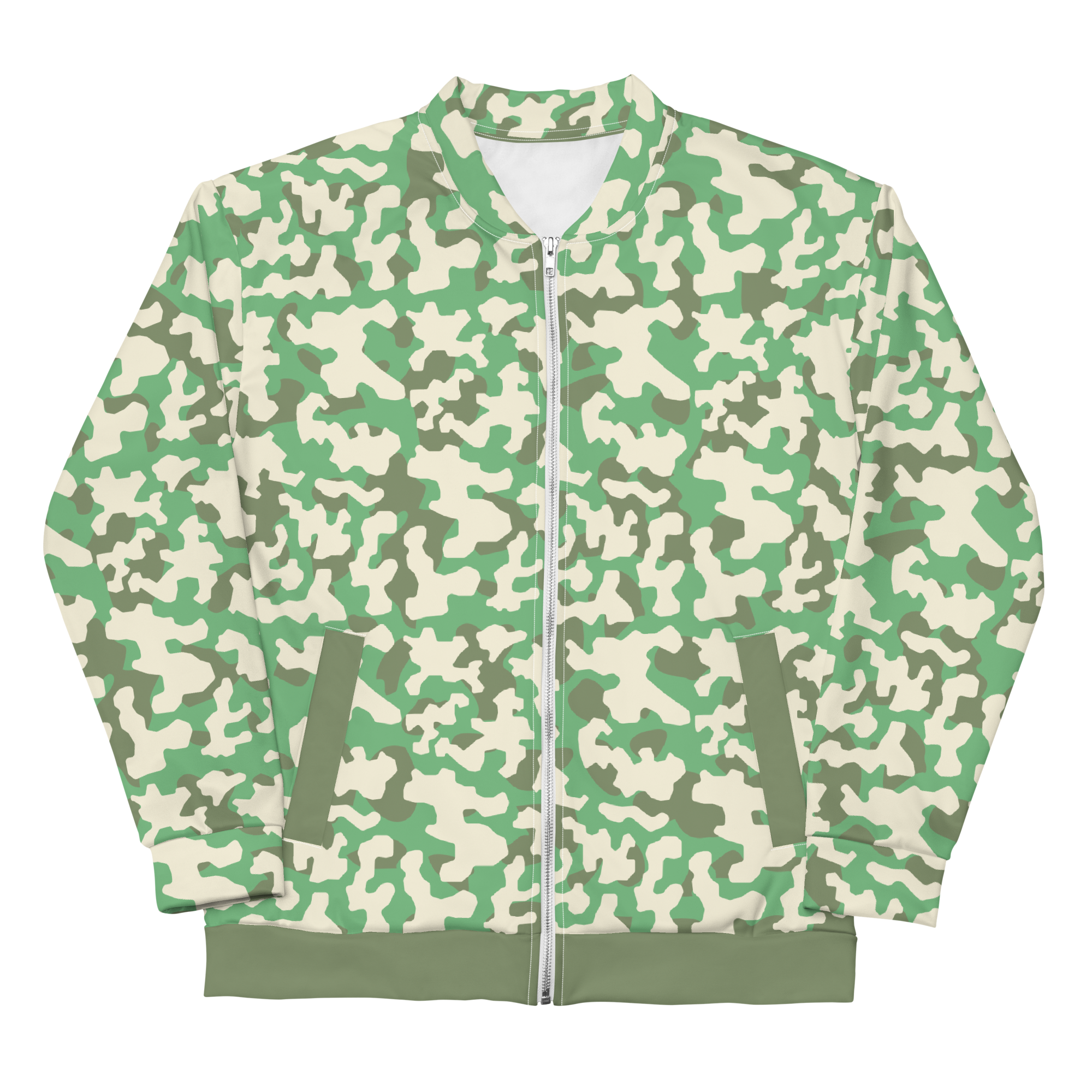 Camouflage Ring Bomber Jackets