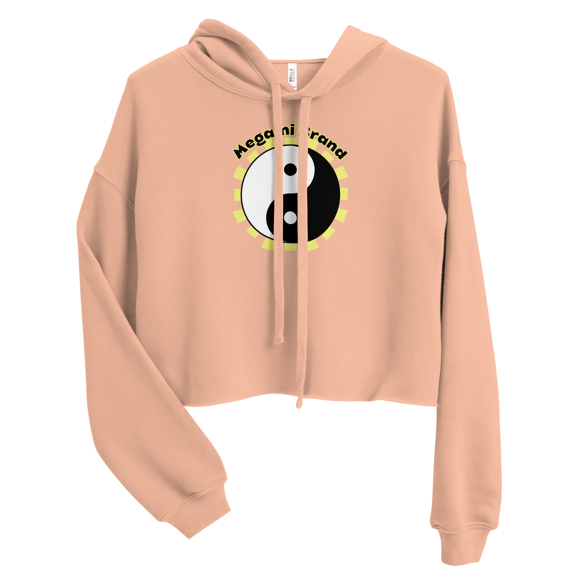 Yin-yang Cropped Hoodie