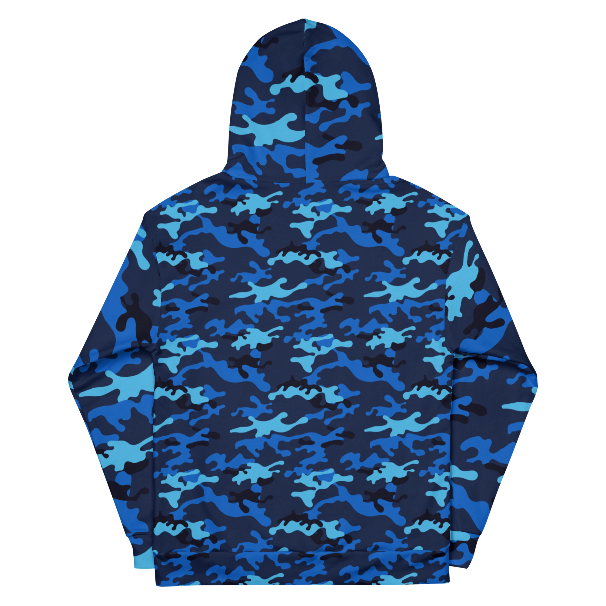 Blue Camouflage Hoodie