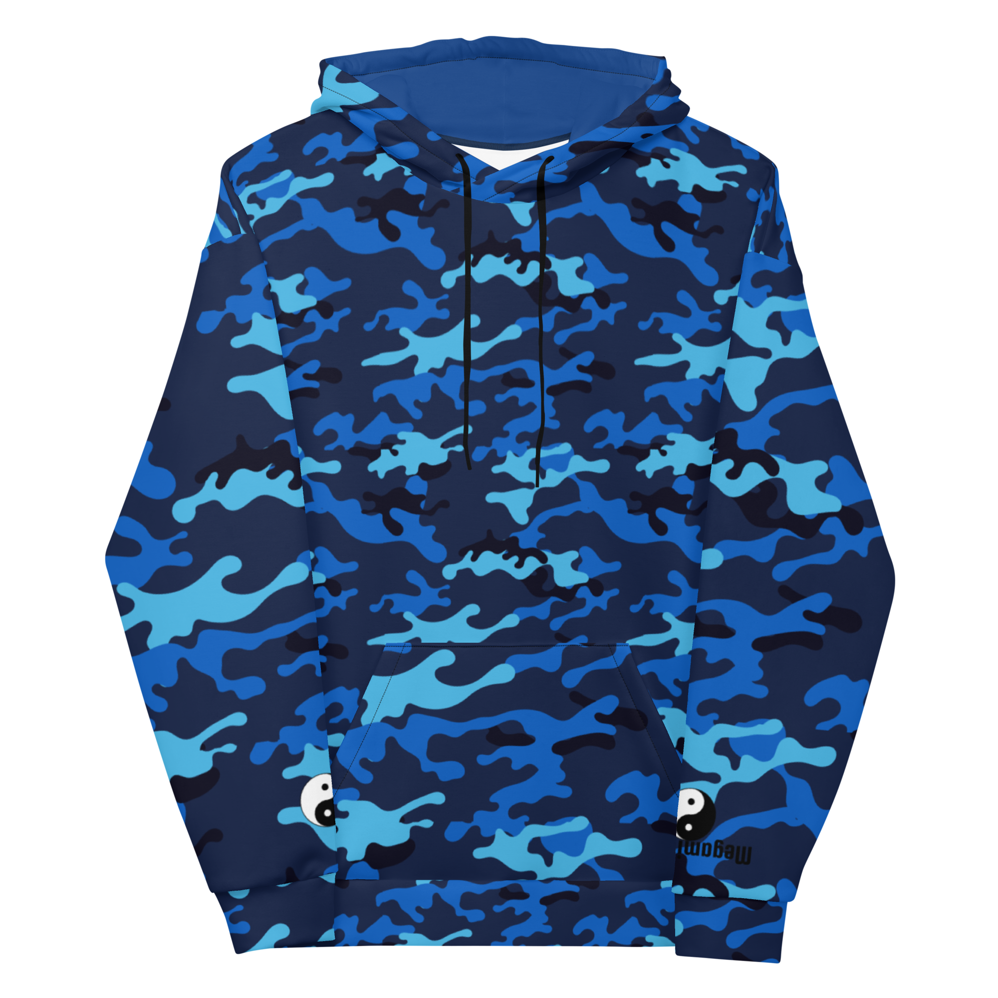Blue Camouflage Hoodie