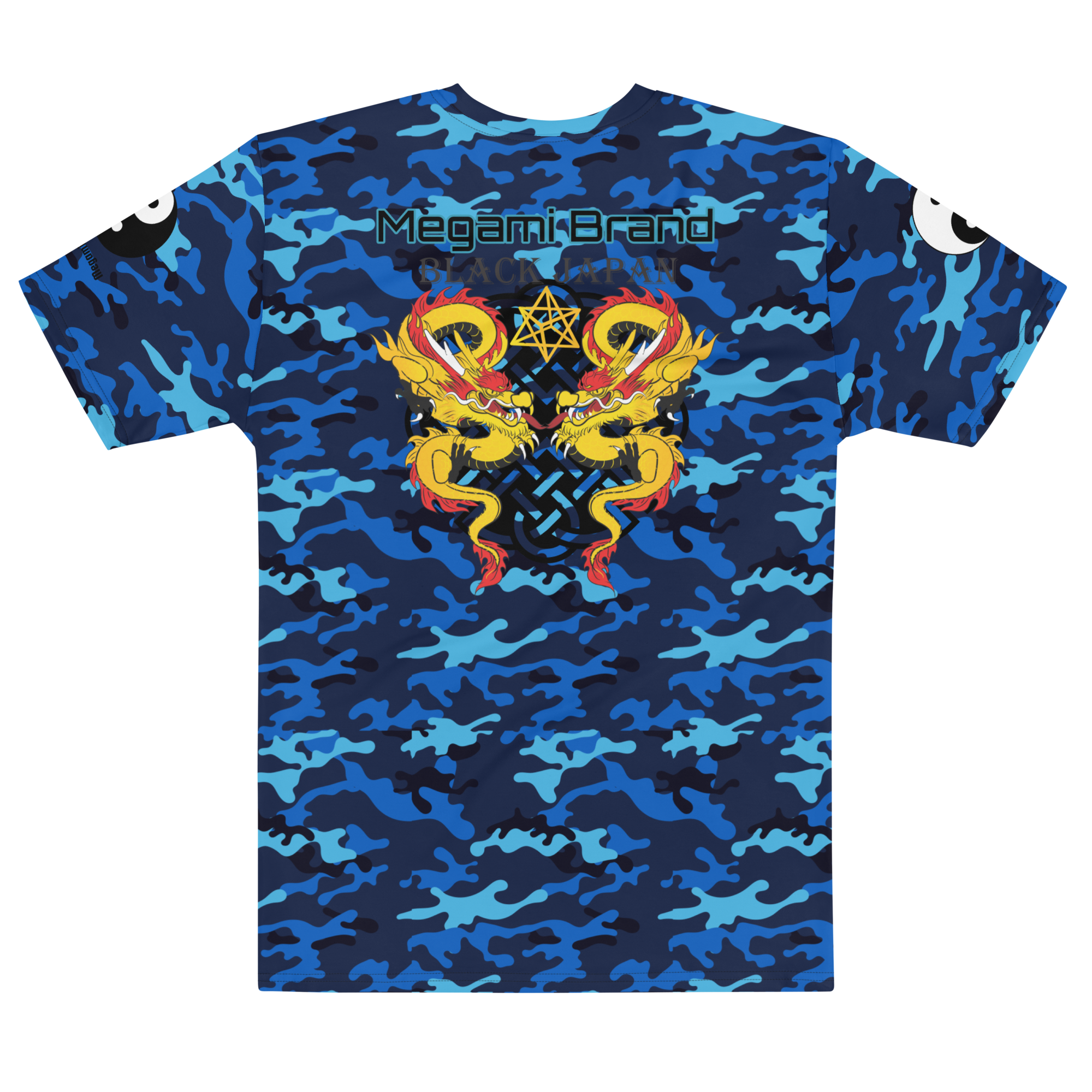 Blue Camouflage T-shirt