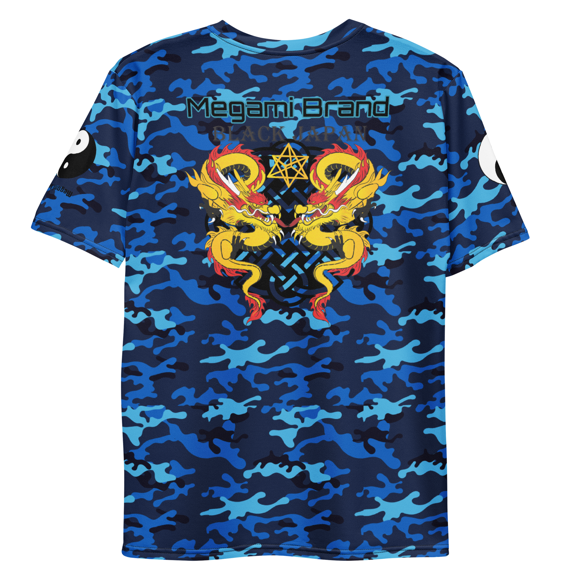 Blue Camouflage T-shirt