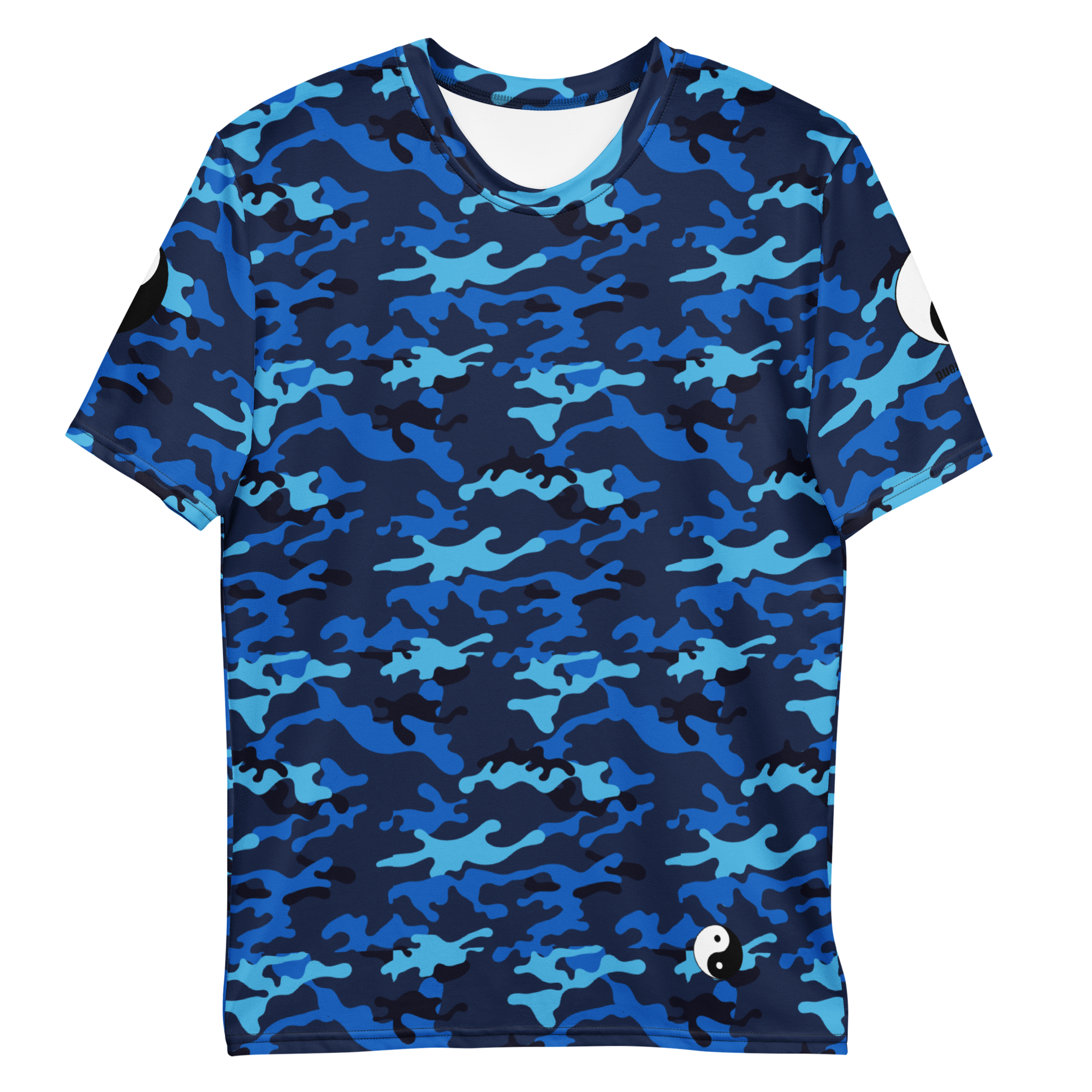 Blue Camouflage T-shirt