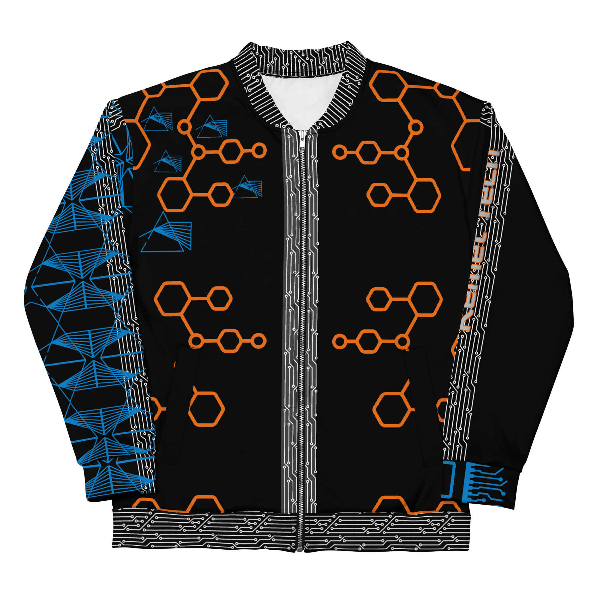 Cyber Web Bomber Jacket