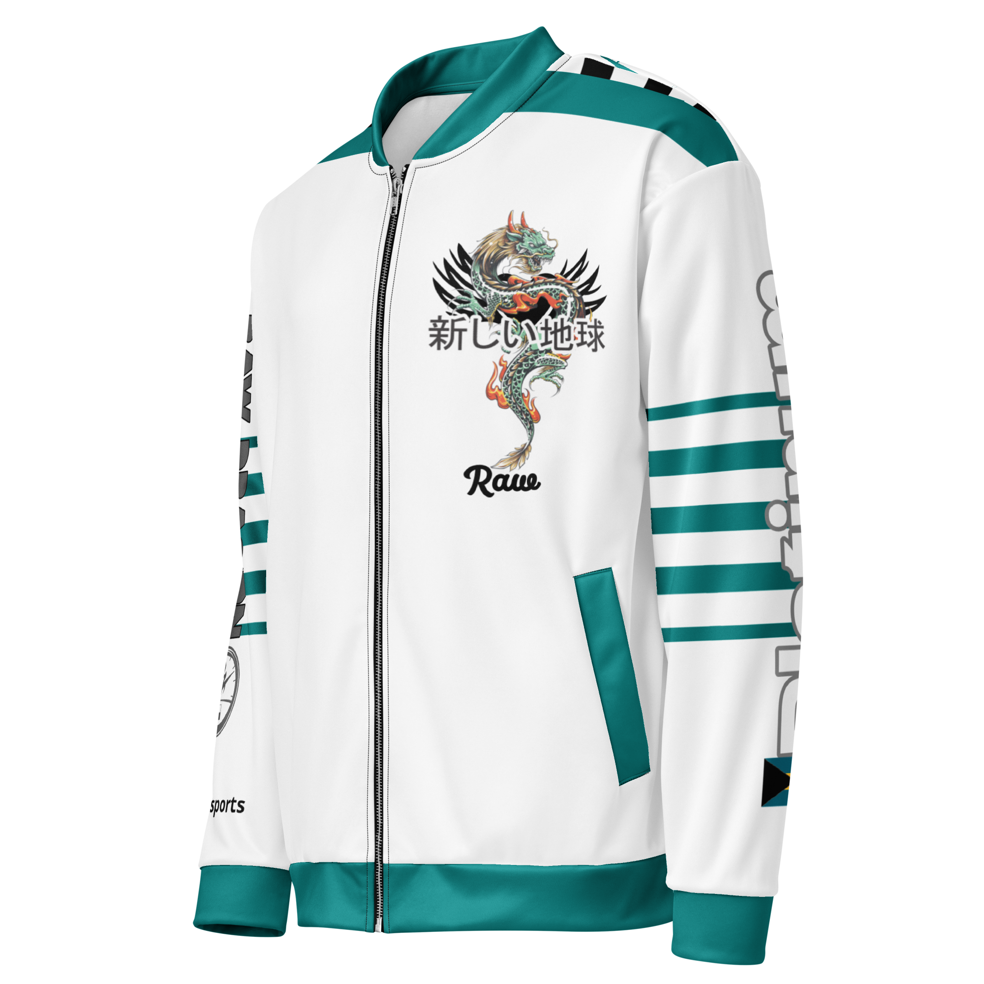 Raw Dragon WA | Bomber Jacket