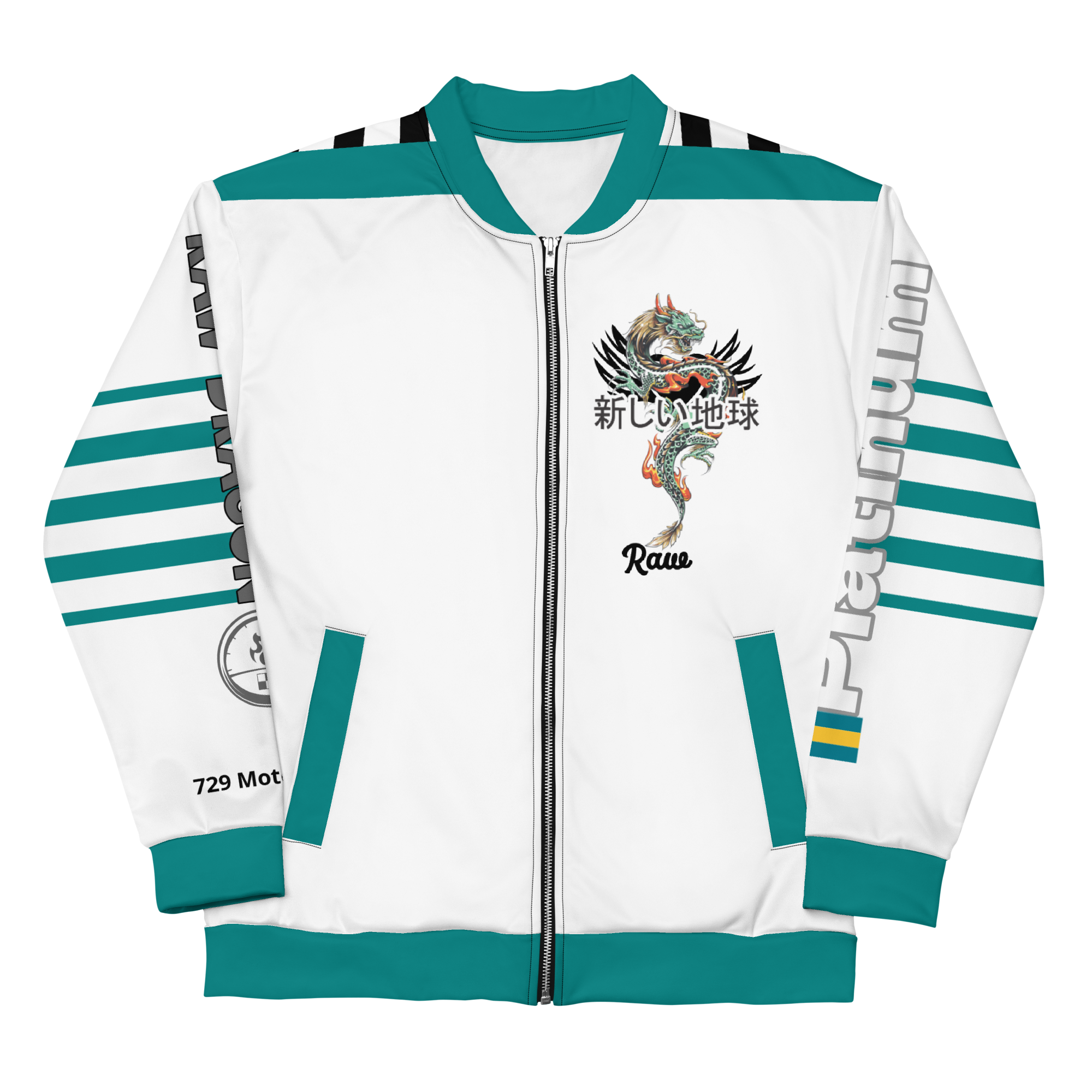 Raw Dragon WA | Bomber Jacket