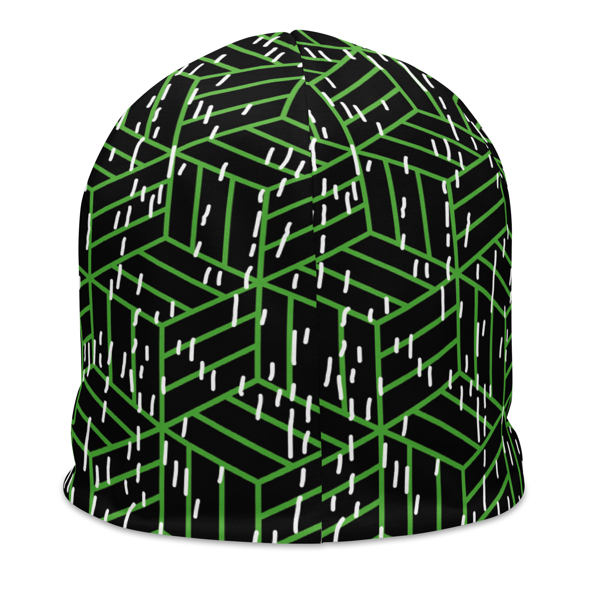 Geometric Patterned Beanie
