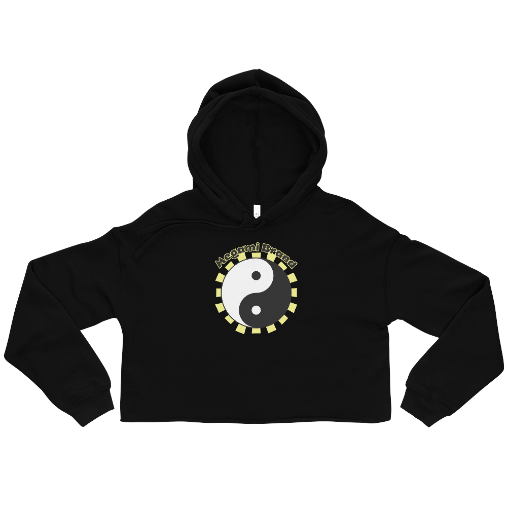 Yin Yang Crop Hoodie