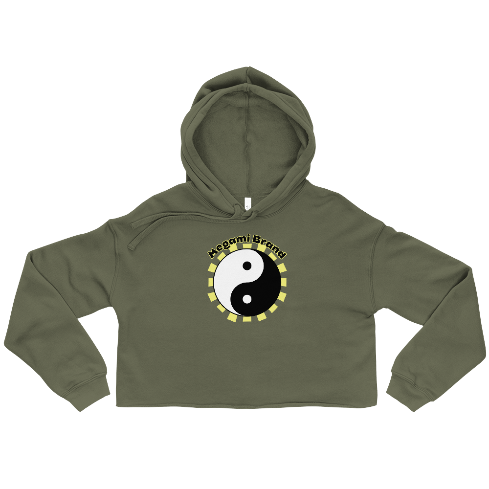 Yin Yang Crop Hoodie