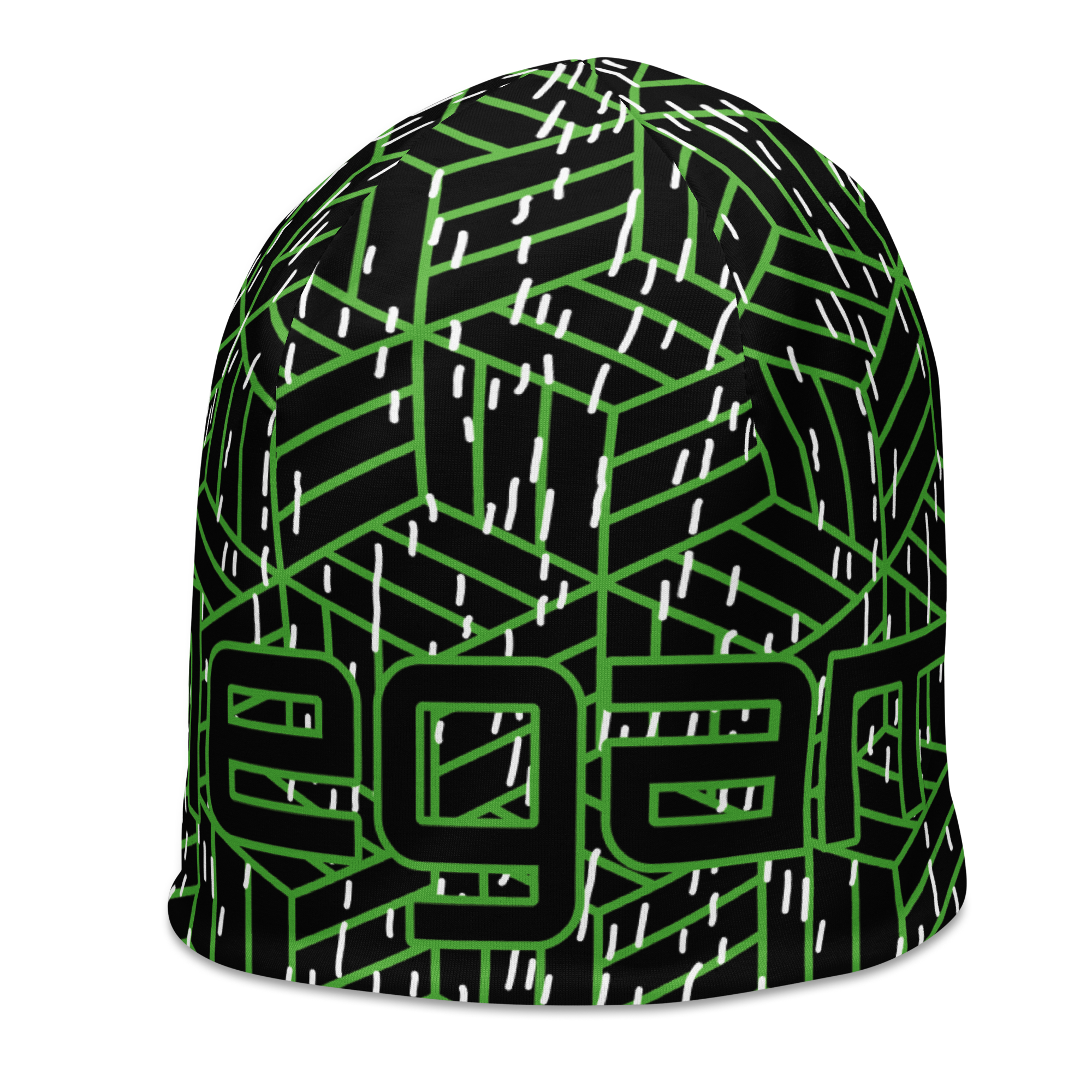 Geometric Patterned Beanie