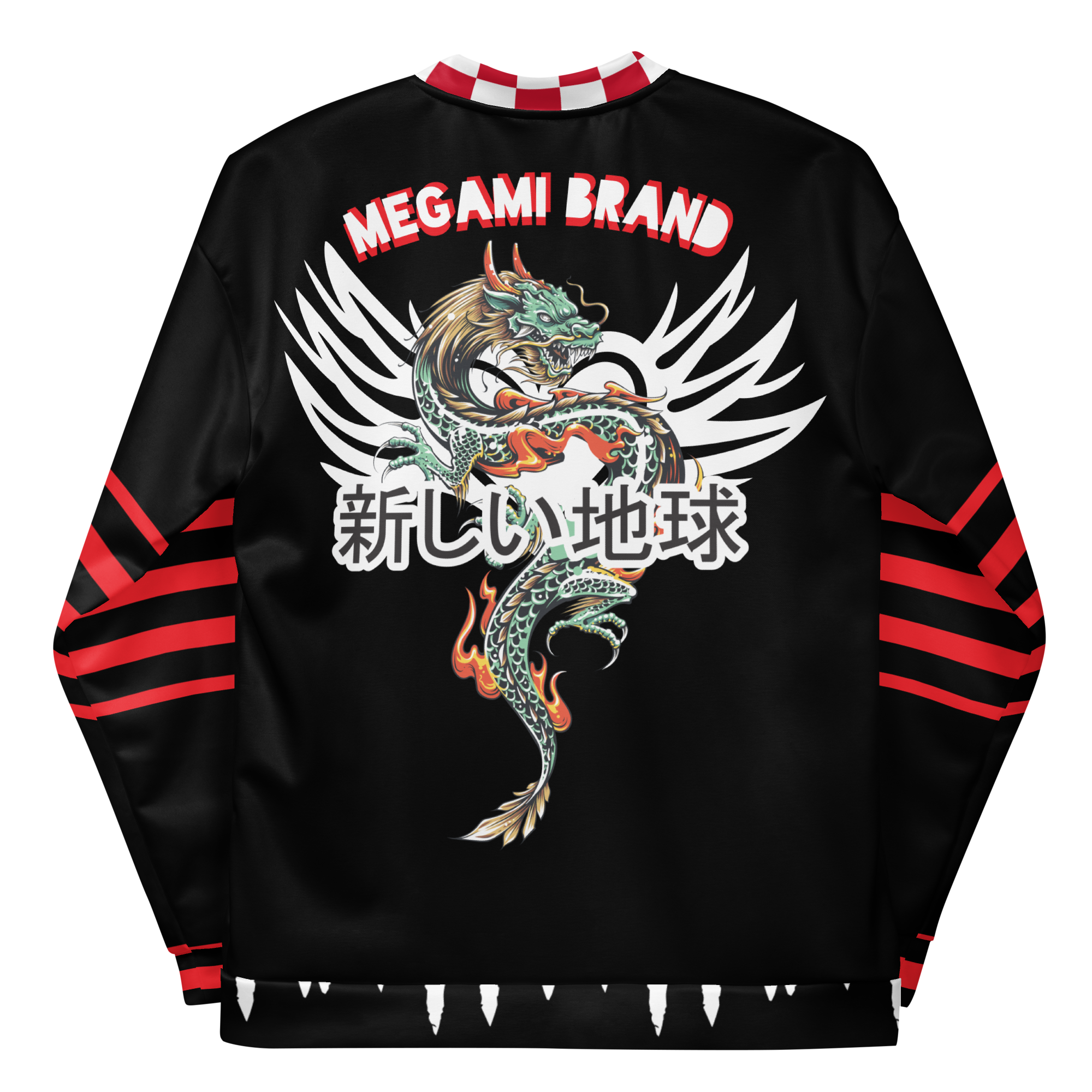 Raw Dragon 'Heart' Bomber Jacket