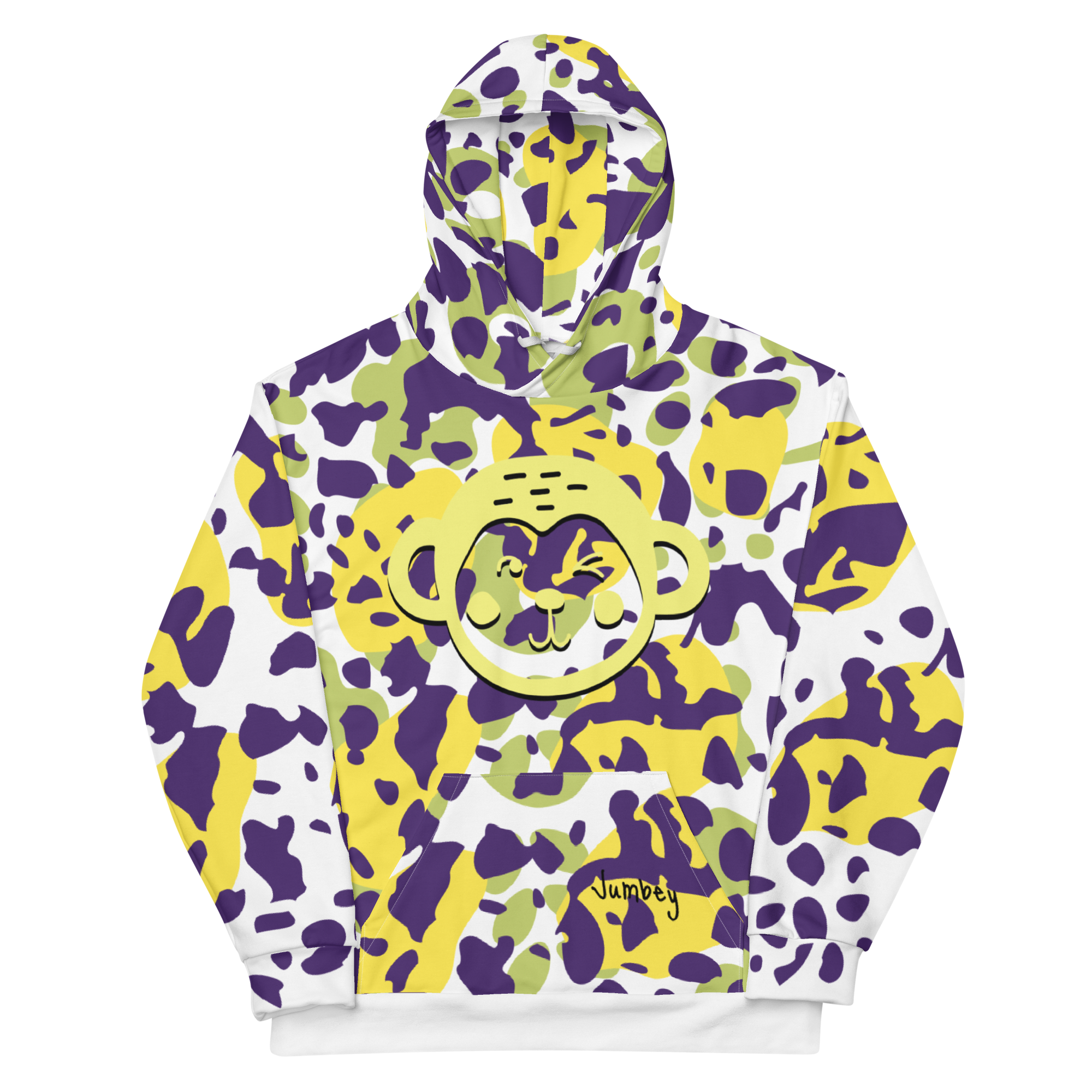 Jumbey Pullover G1 | Colorful Monkey Face Hoodie
