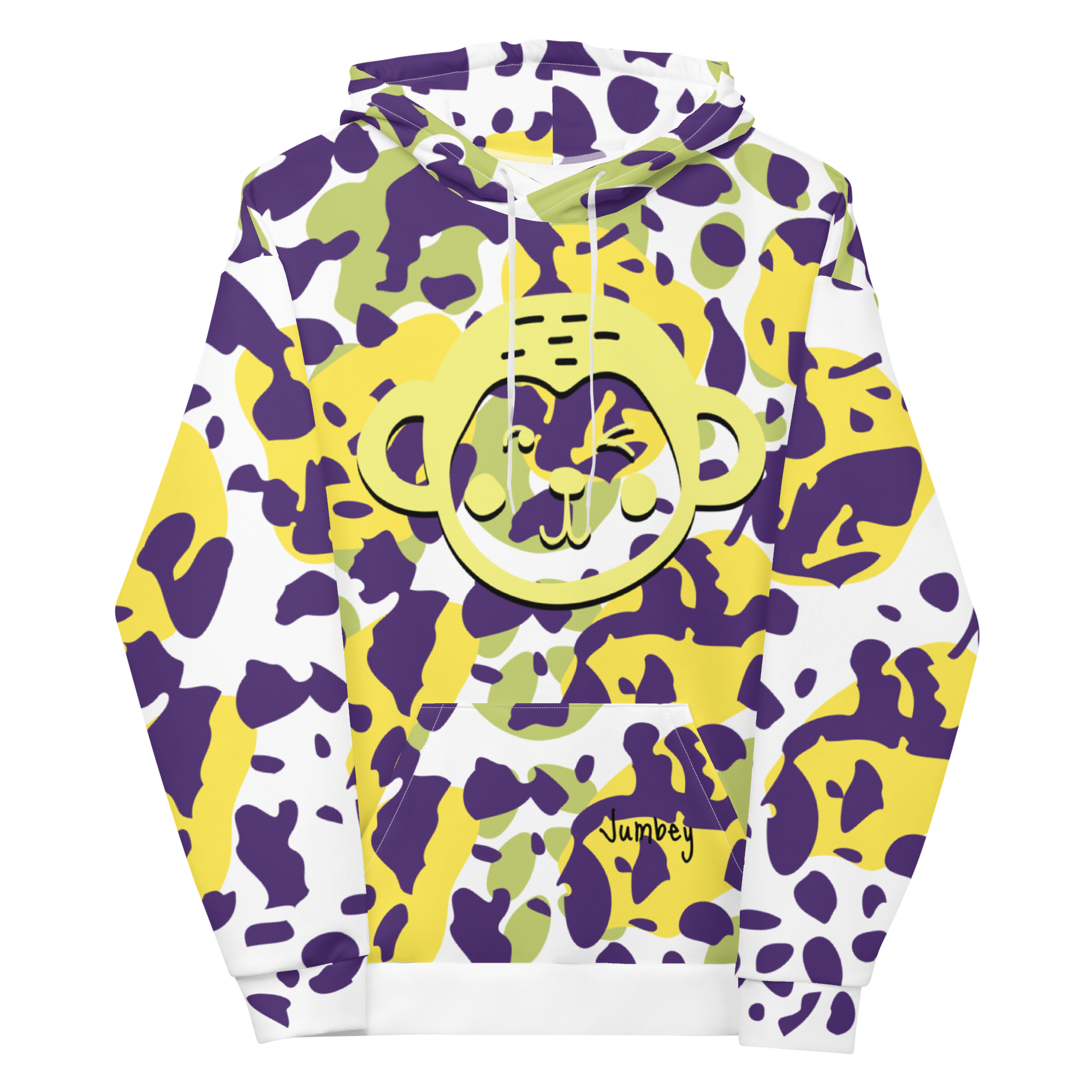 Jumbey Pullover G1 | Colorful Monkey Face Hoodie
