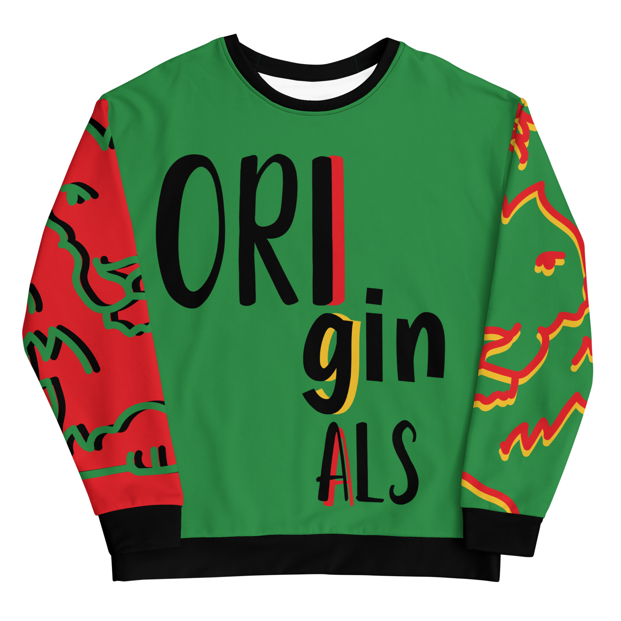 RGG Originals Sweatshirt | Colorful Original Sweatshirt