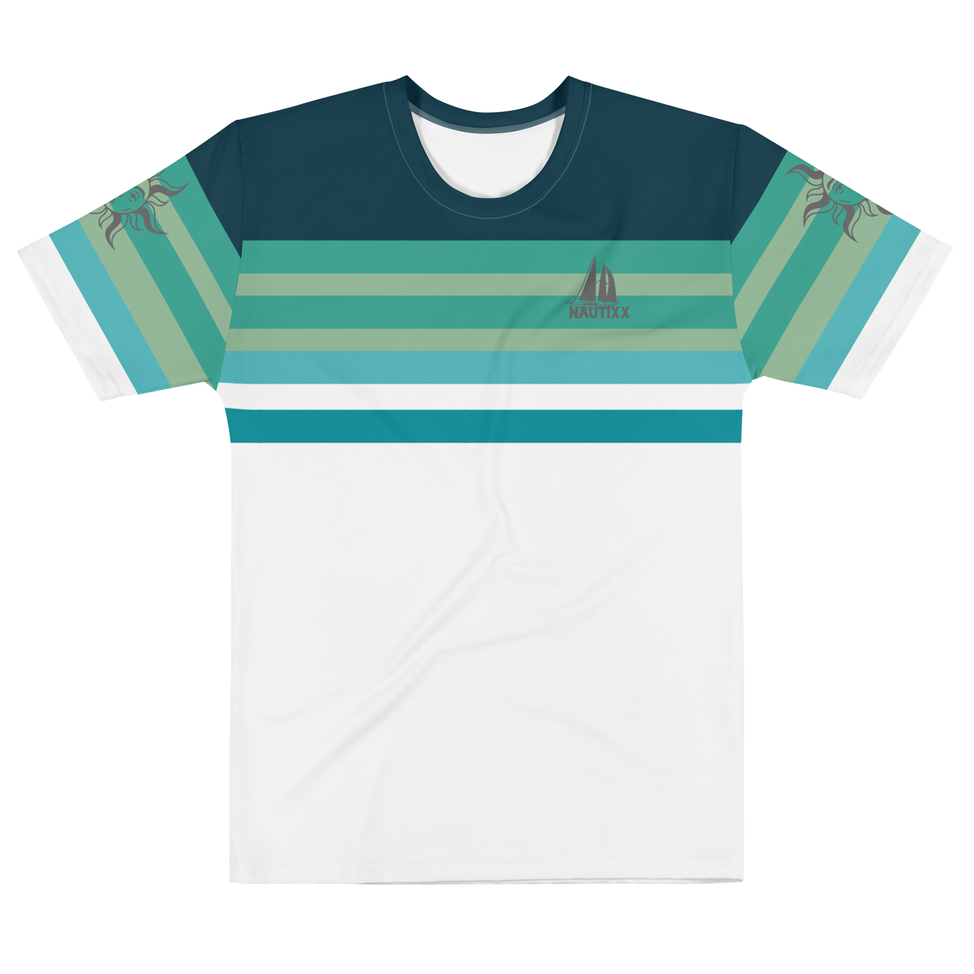 Striped Nautixx T-shirt | Megami Striped Shirts