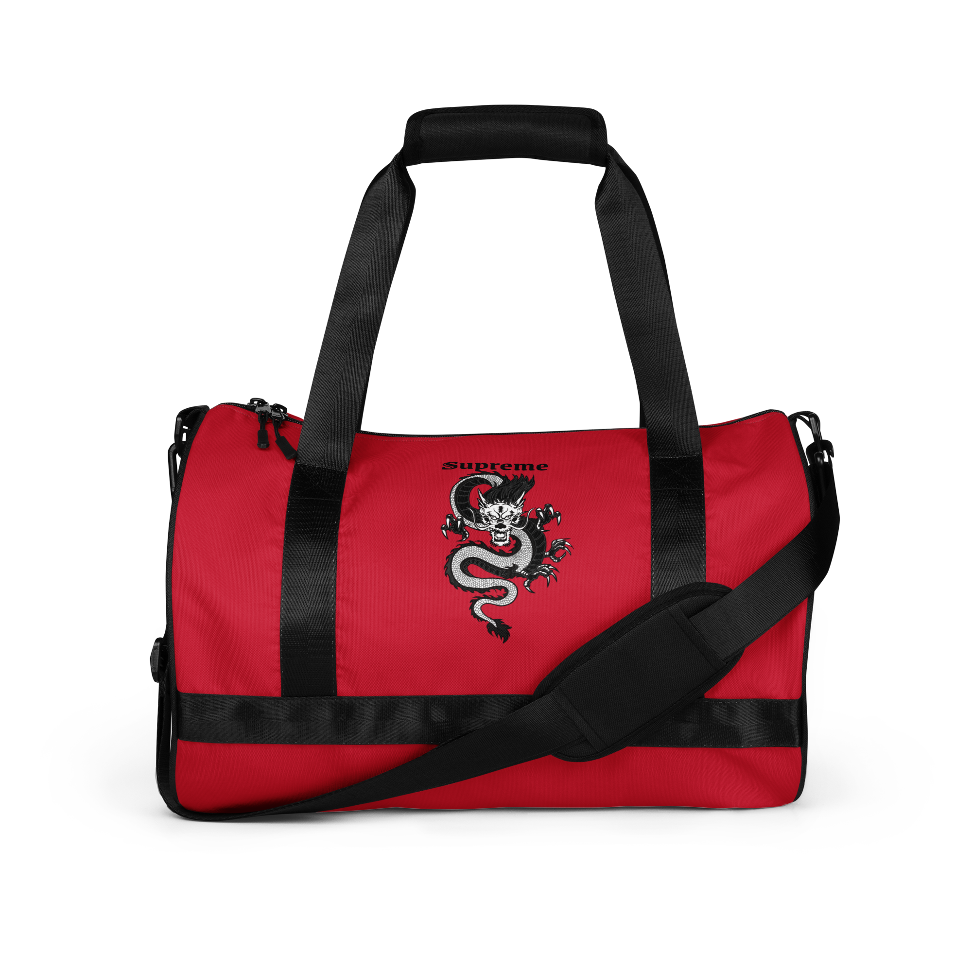 Raw Supreme Gym Bag | Red Duffle Bag