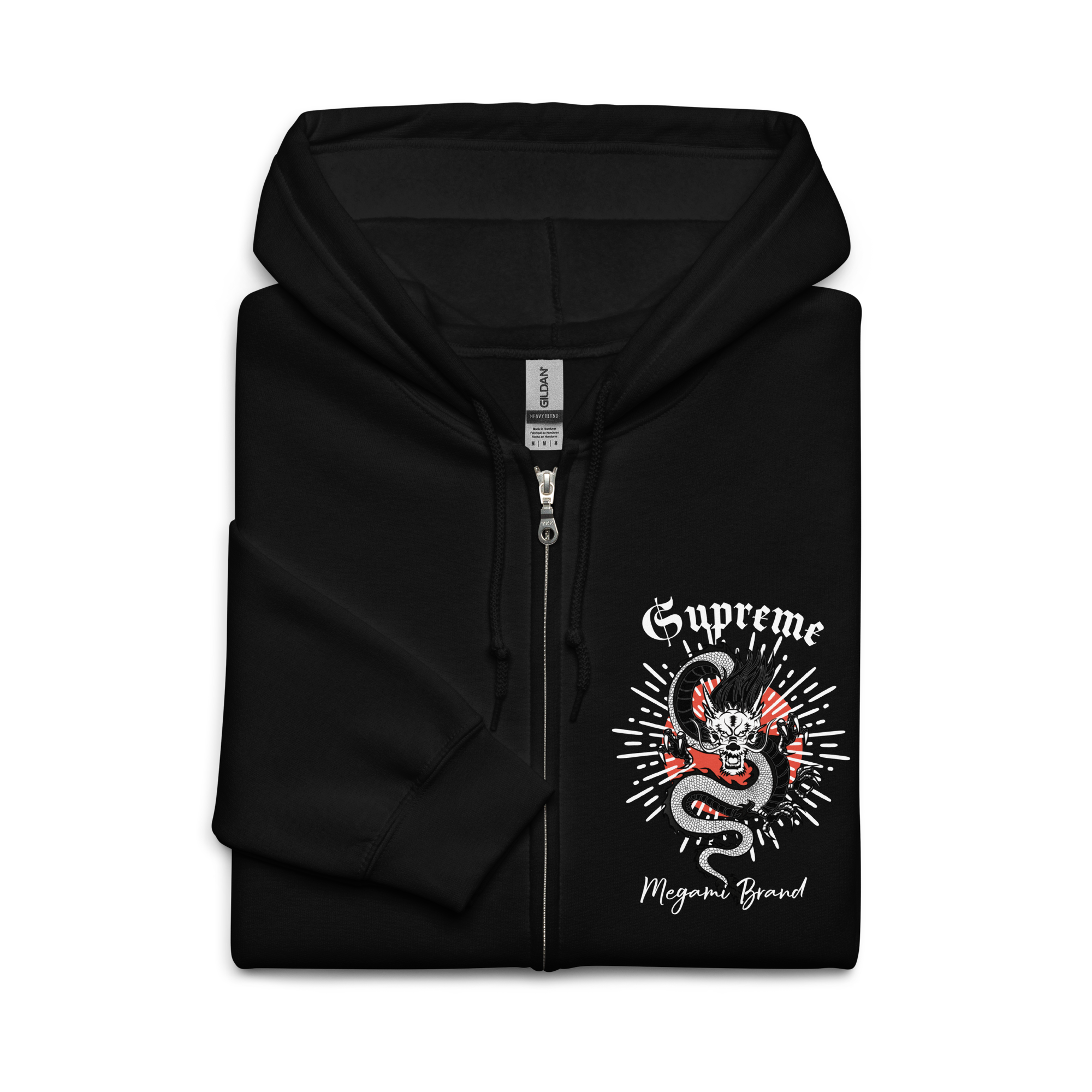 Supreme Scripted Hoodie | Black Graphic Hoodie