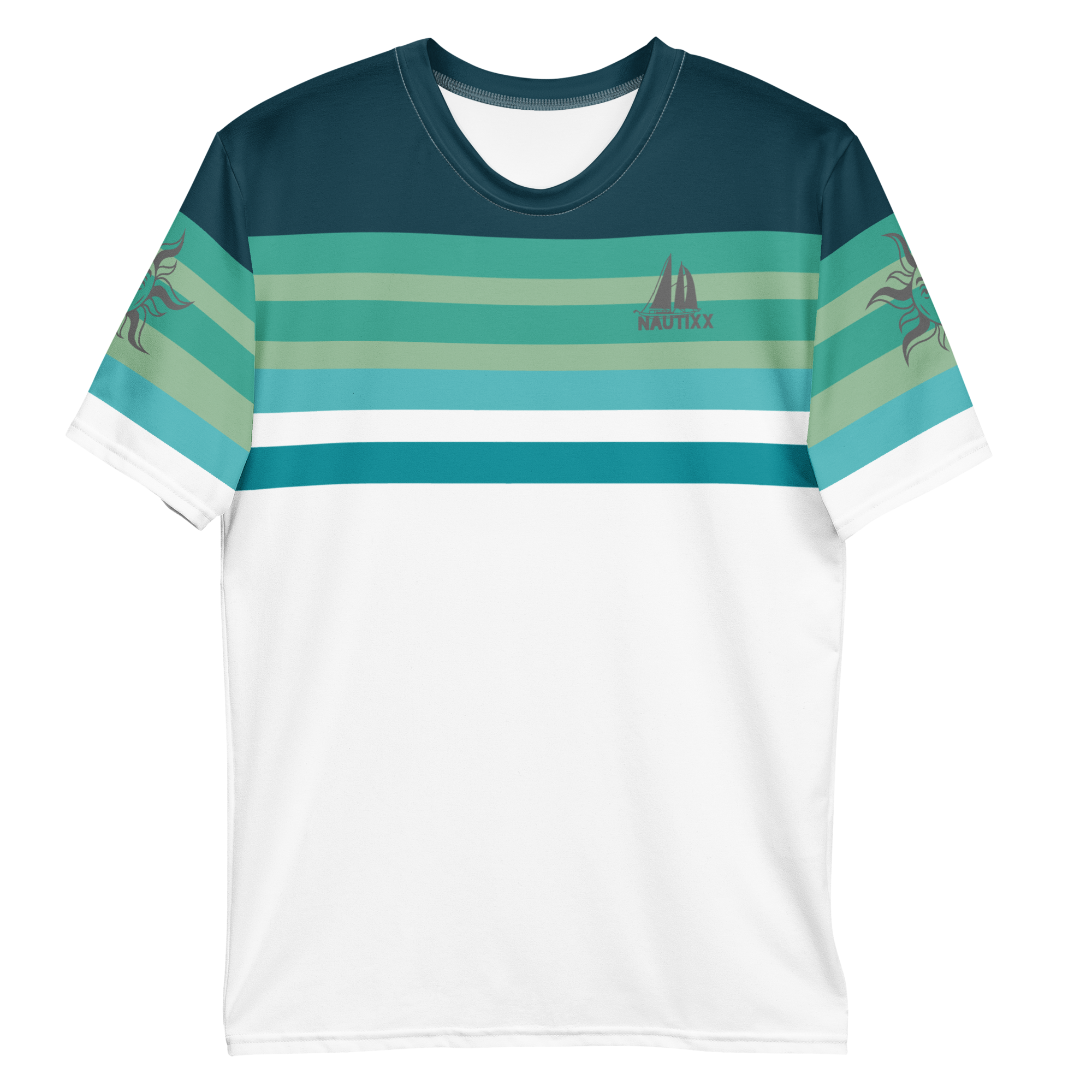 Striped Nautixx T-shirt | Megami Striped Shirts 