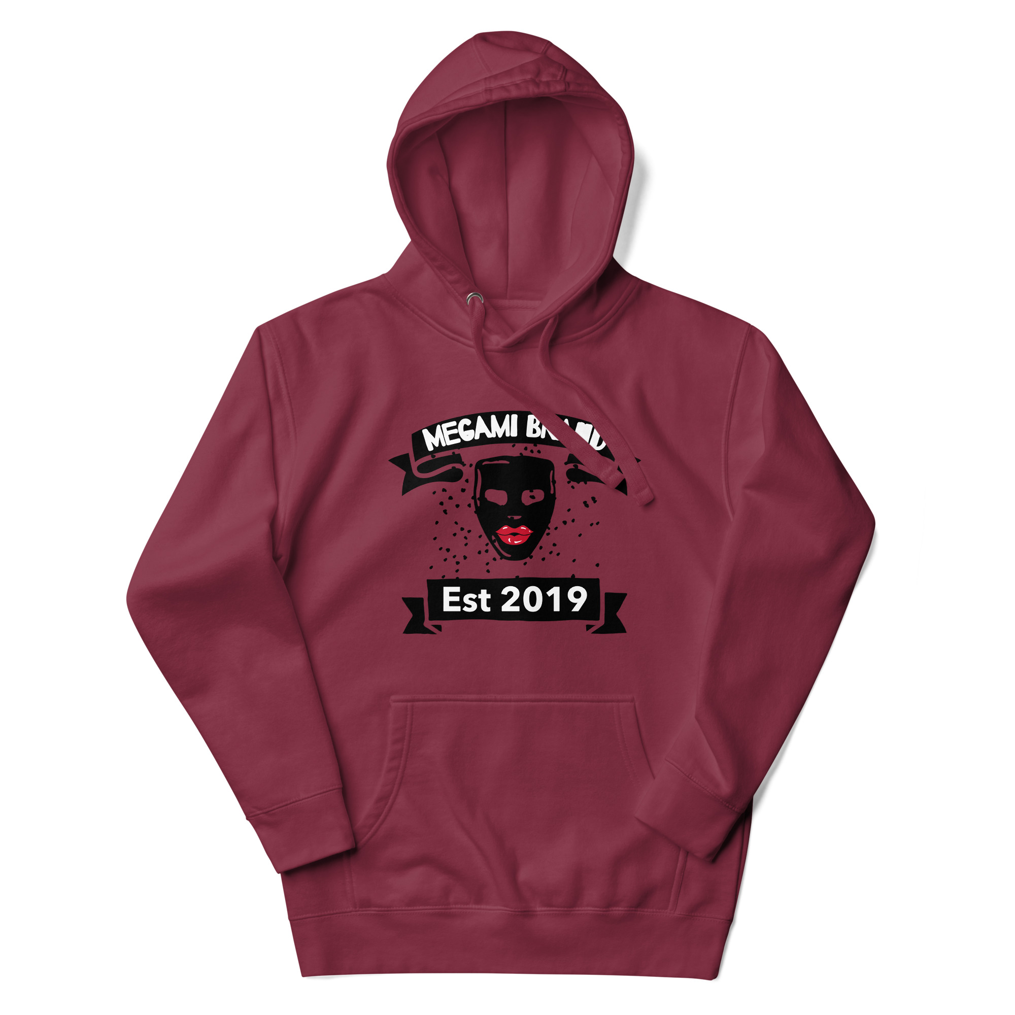 G-Mask Supreme Hoodie | Purple Graphic Hoodie