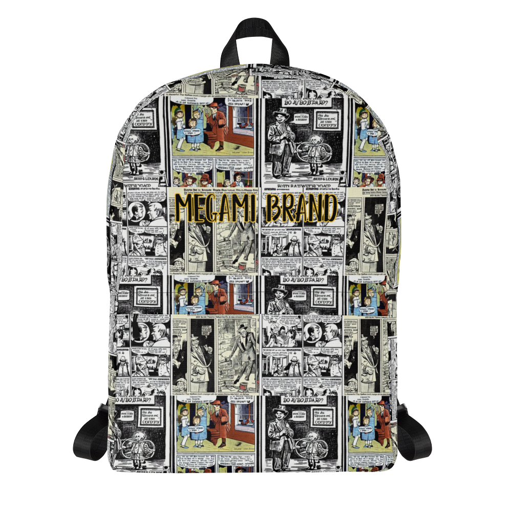 Comic Book Style Backpack 