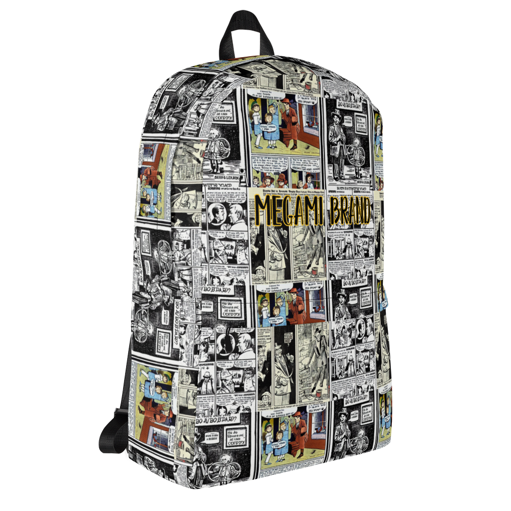 Comic Book Style Backpack 