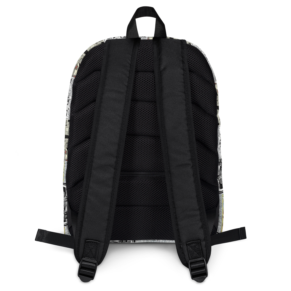 Comic Book Style Backpack 