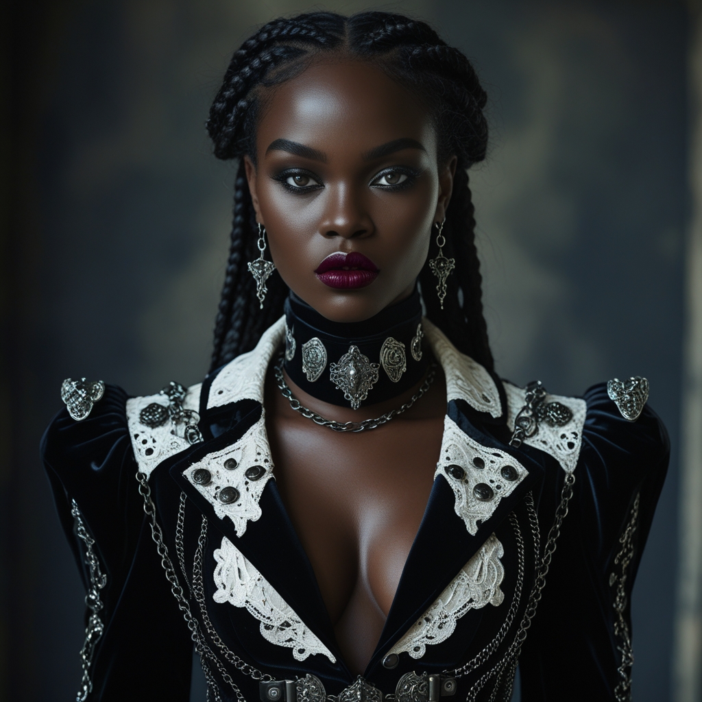 Vintage Gothic Dress