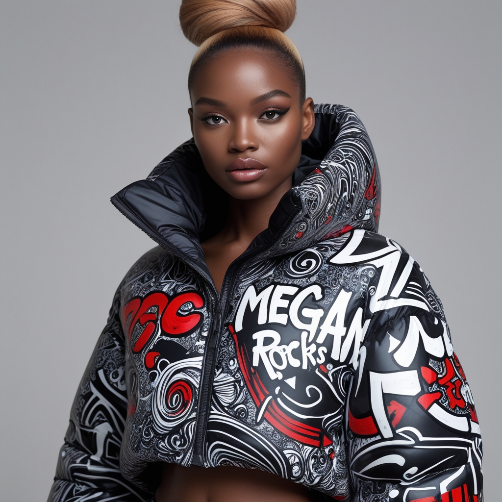 Mega Vibes Jacket | Graffiti Jacket