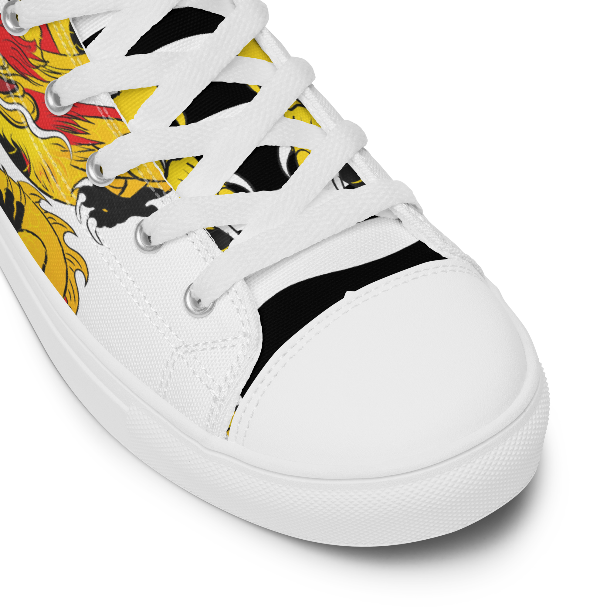 Logo Canvas Sneakers | White Sneakers