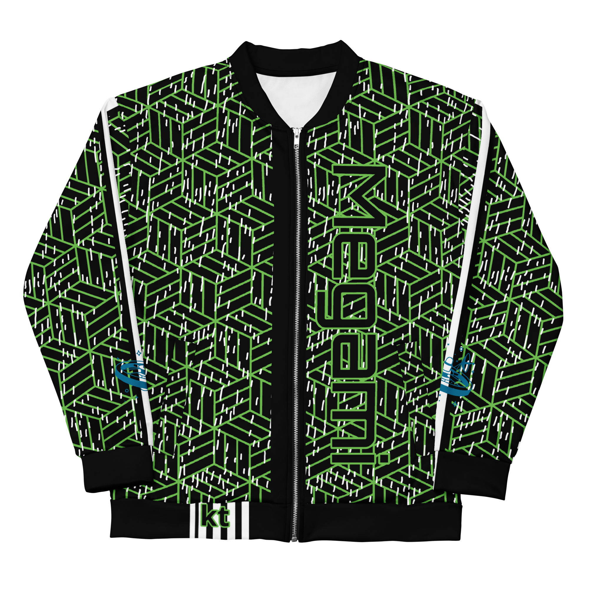 Kemet Tech Grid Bomber Jacket