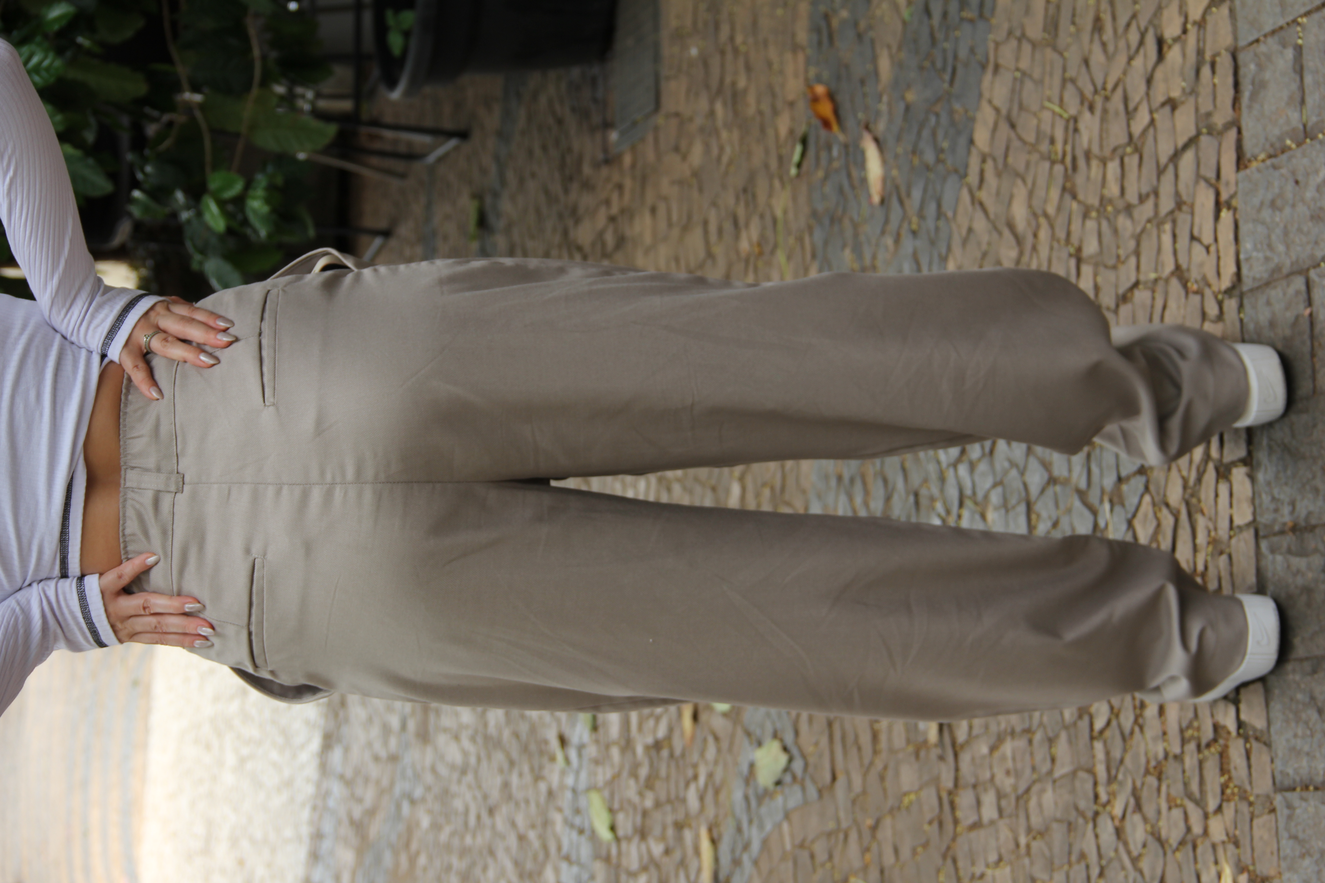 Calça SP Cinza-claro