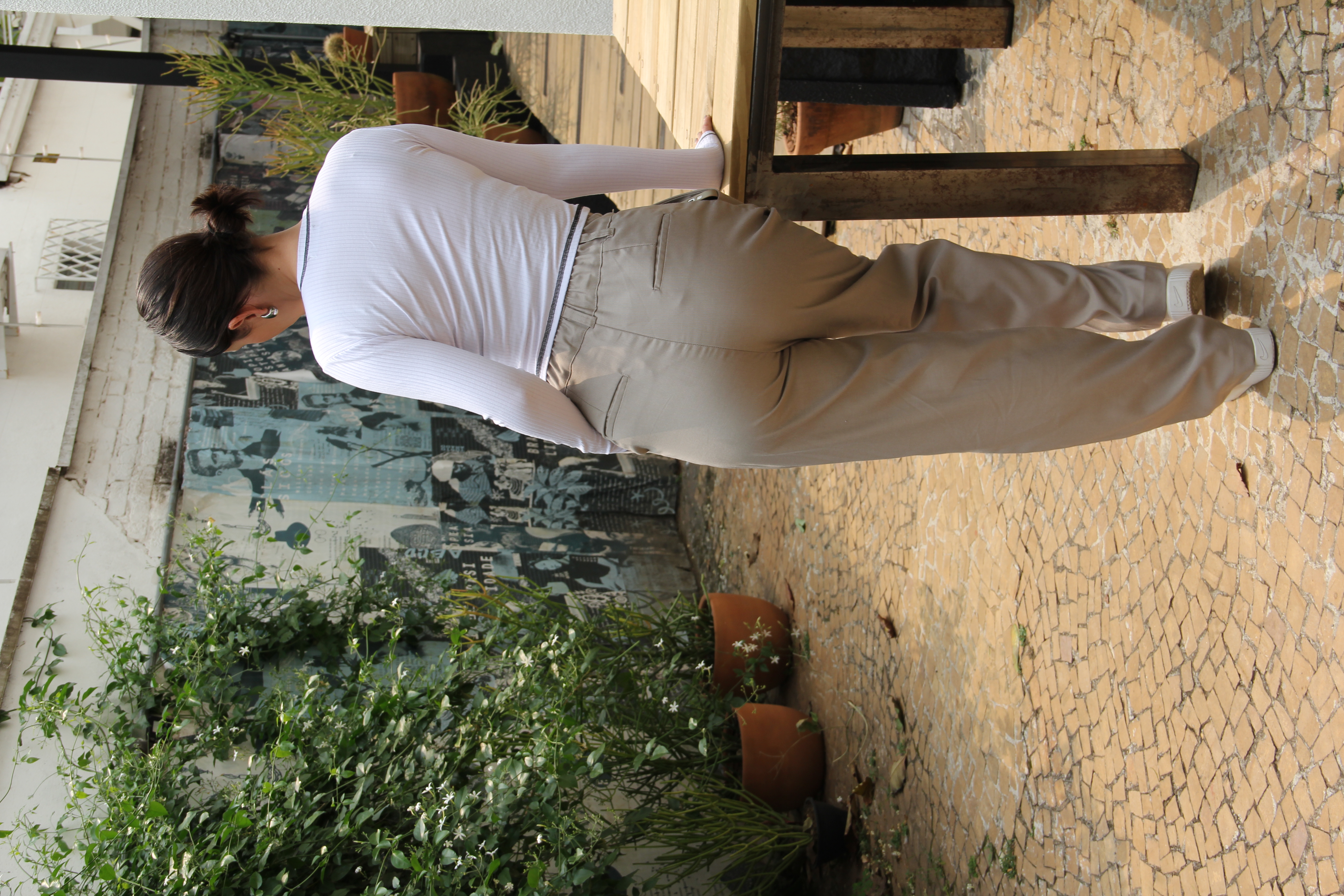 Calça SP Cinza-claro