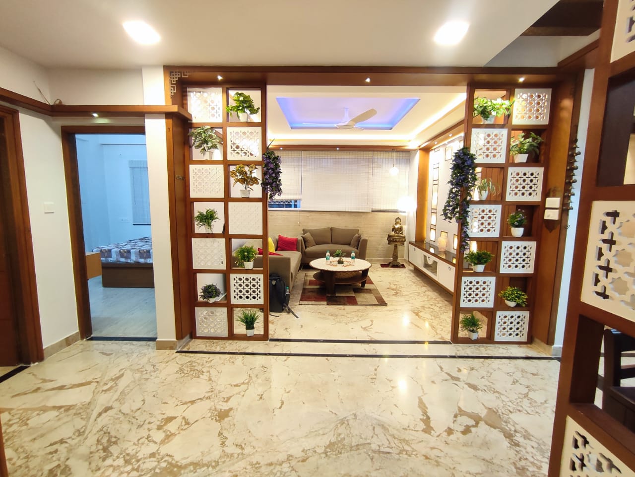 3 BHK Semi Furnished Flat For Rent Near Orion East Mall