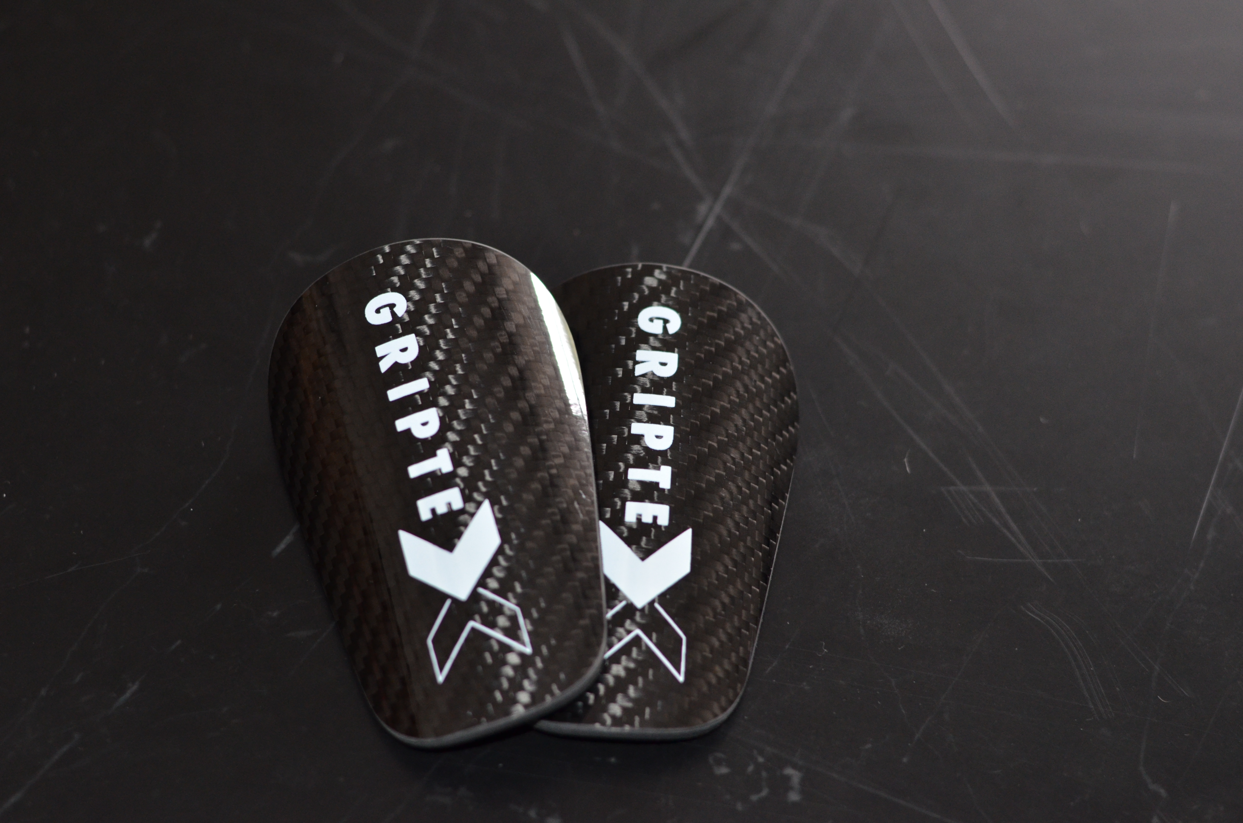 Carbon Fiber GripTex Shin Guards