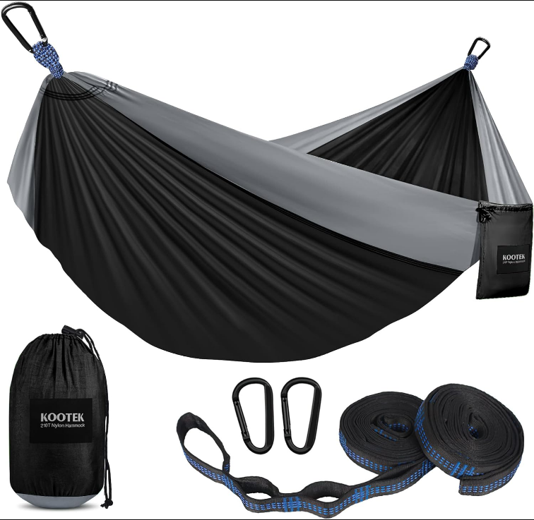  Camping Hammock Double & Single Portable Hammocks Camping Accessories for Outdoor, Indoor, Backpacking, Travel, Beach, Backyard, Patio, Hiking