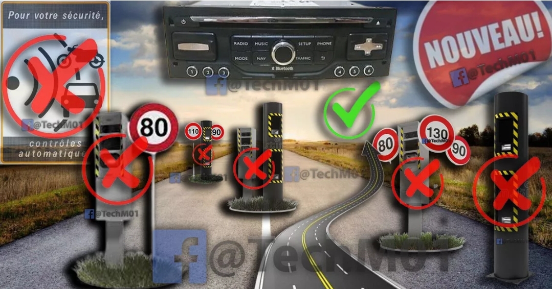 Mise à Jour radars (RT6 EUROPE 07-2023 pour Citroën eMyWay et Peugeot wipnav+ 