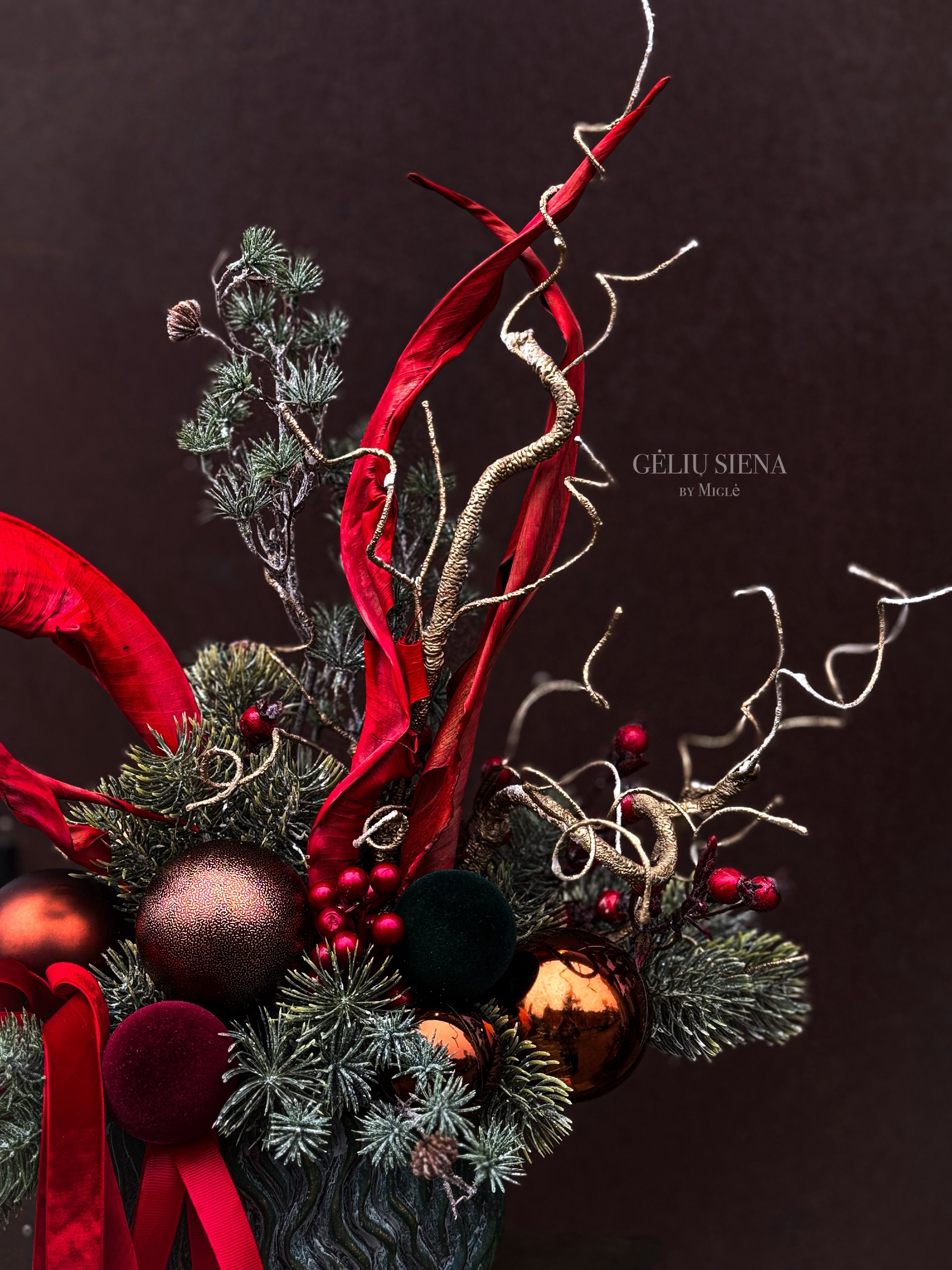 Kalėdinė kompozicija 