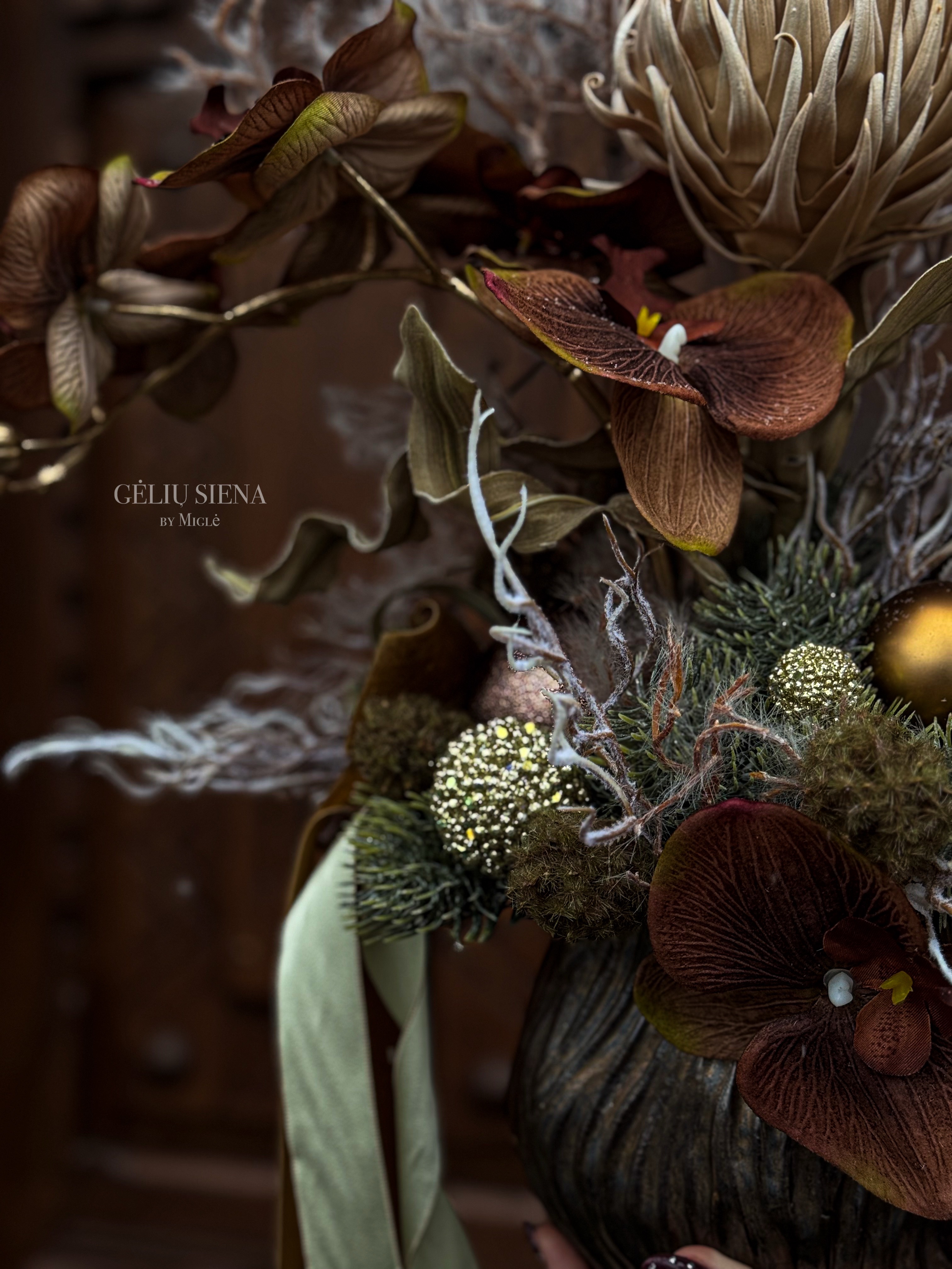 Kalėdinė kompozicija 