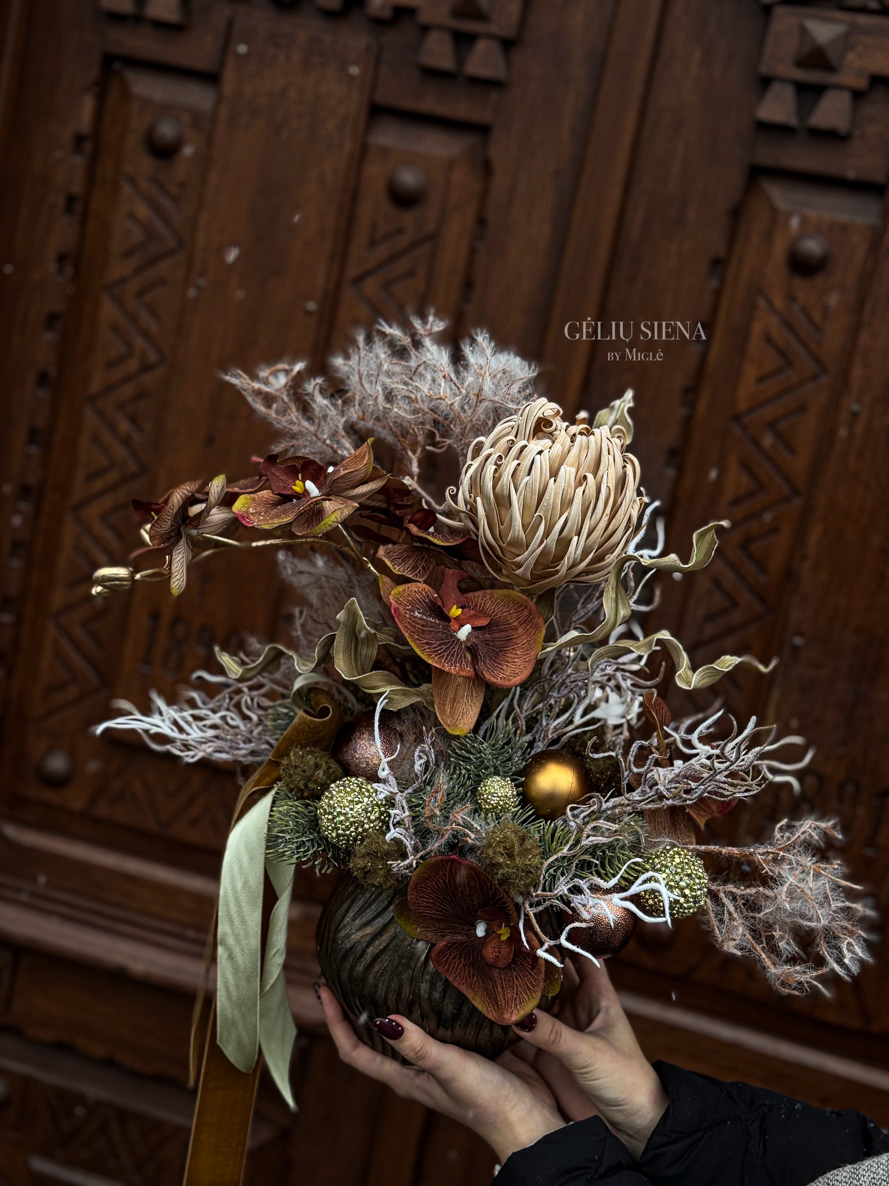 Kalėdinė kompozicija 