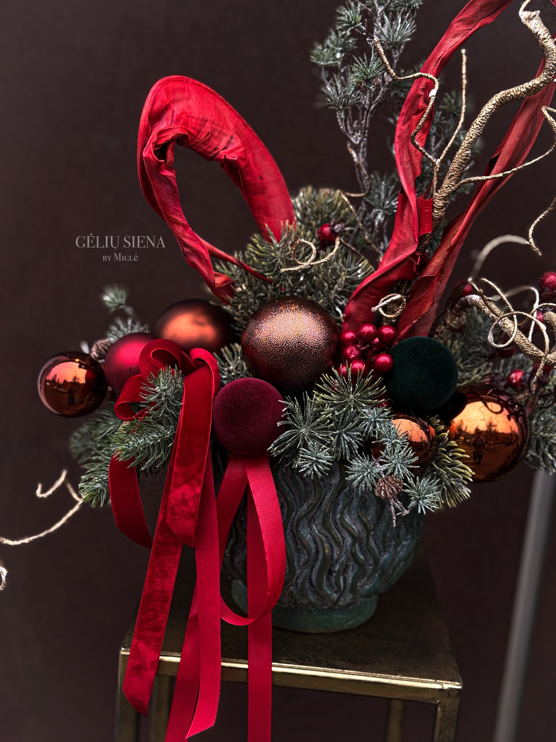 Kalėdinė kompozicija 