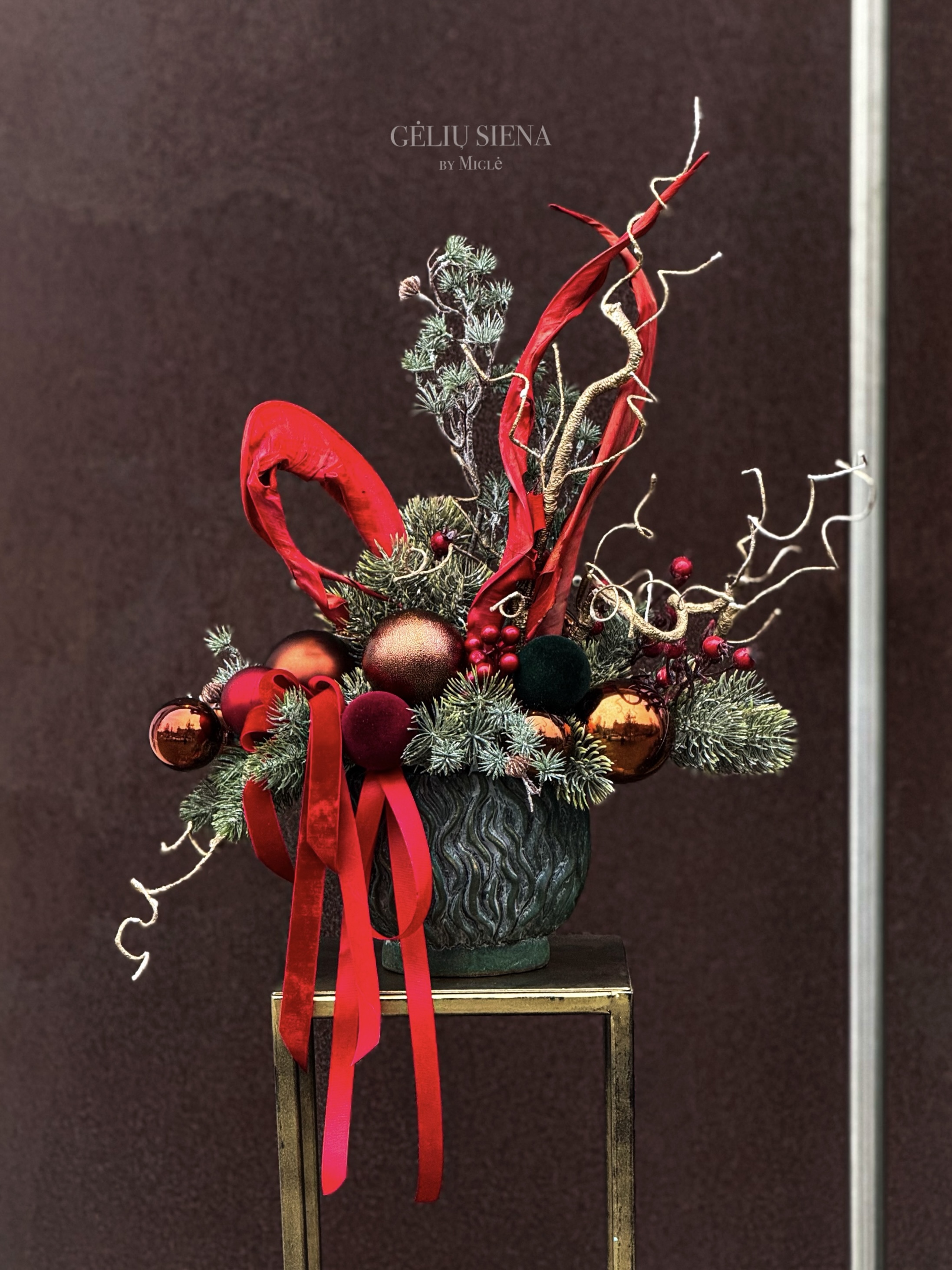 Kalėdinė kompozicija 