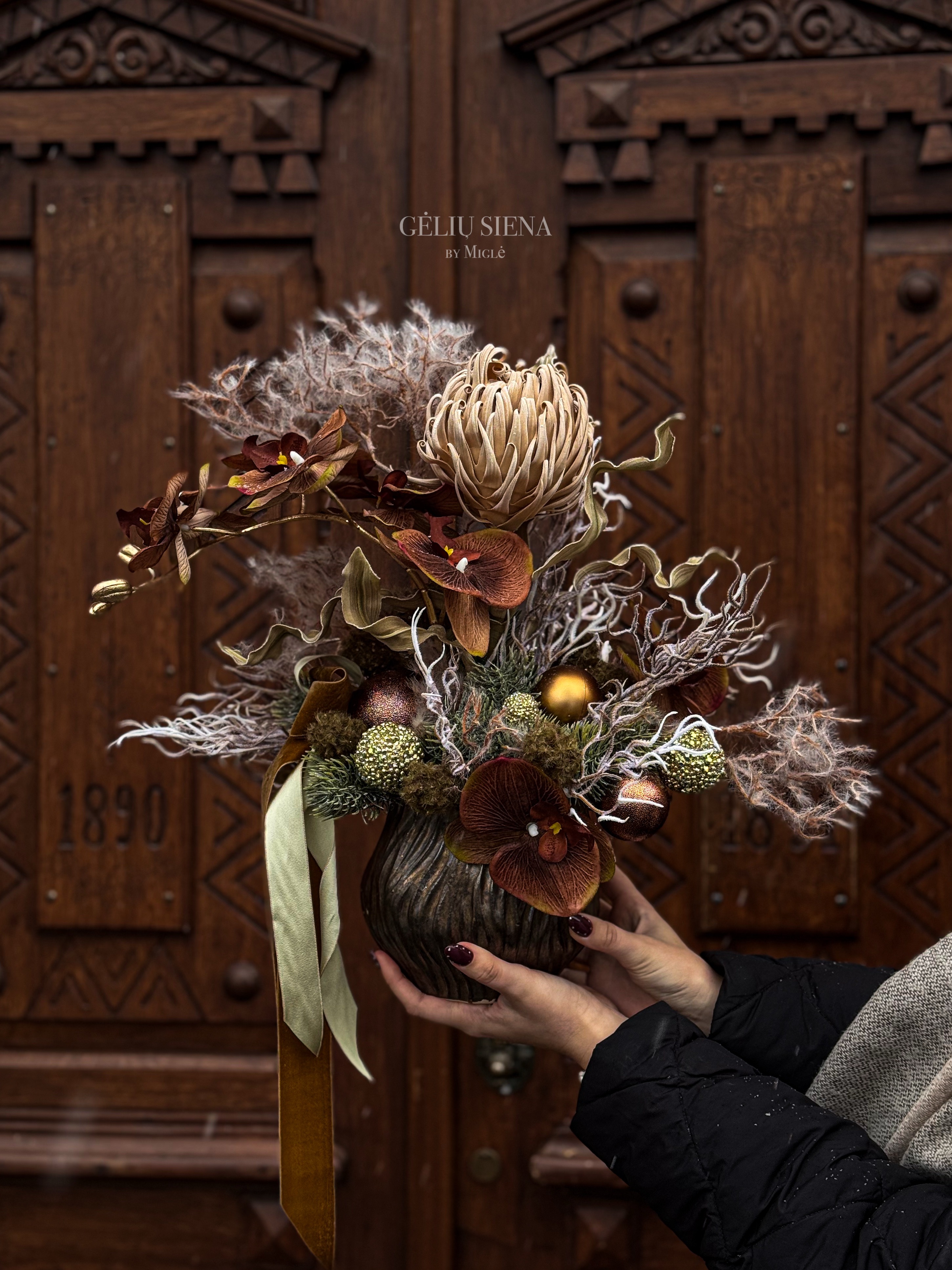 Kalėdinė kompozicija 