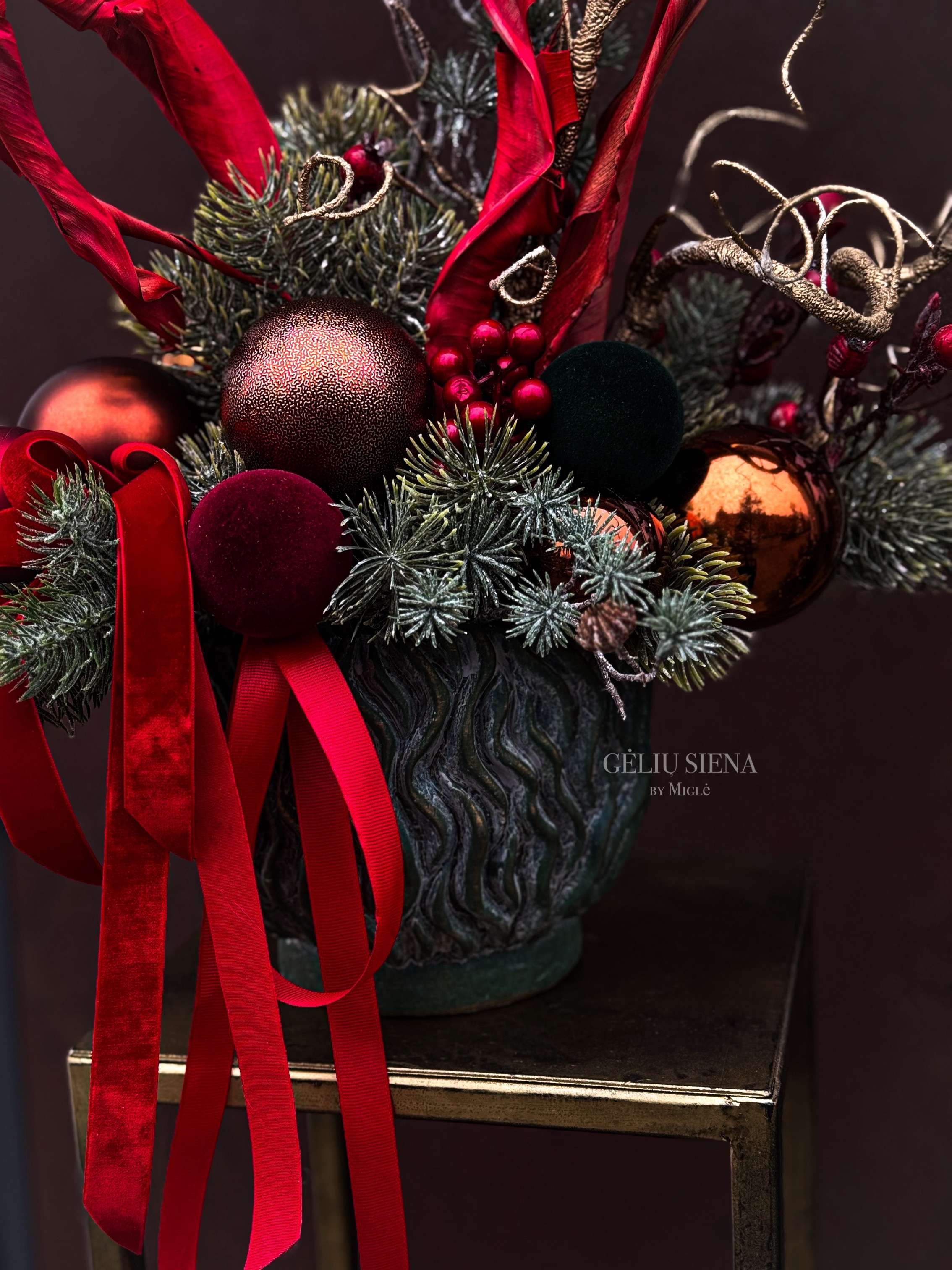 Kalėdinė kompozicija 