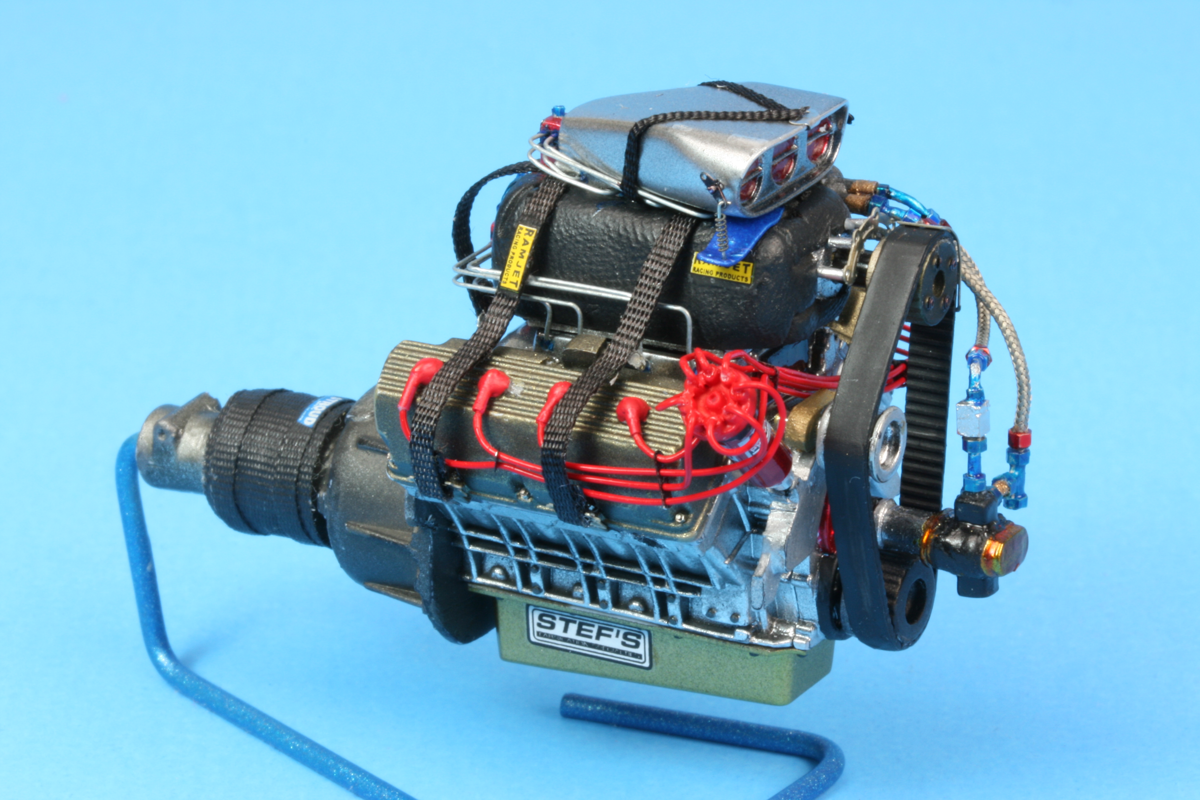 Distributor Cap, Race V8, Drilled