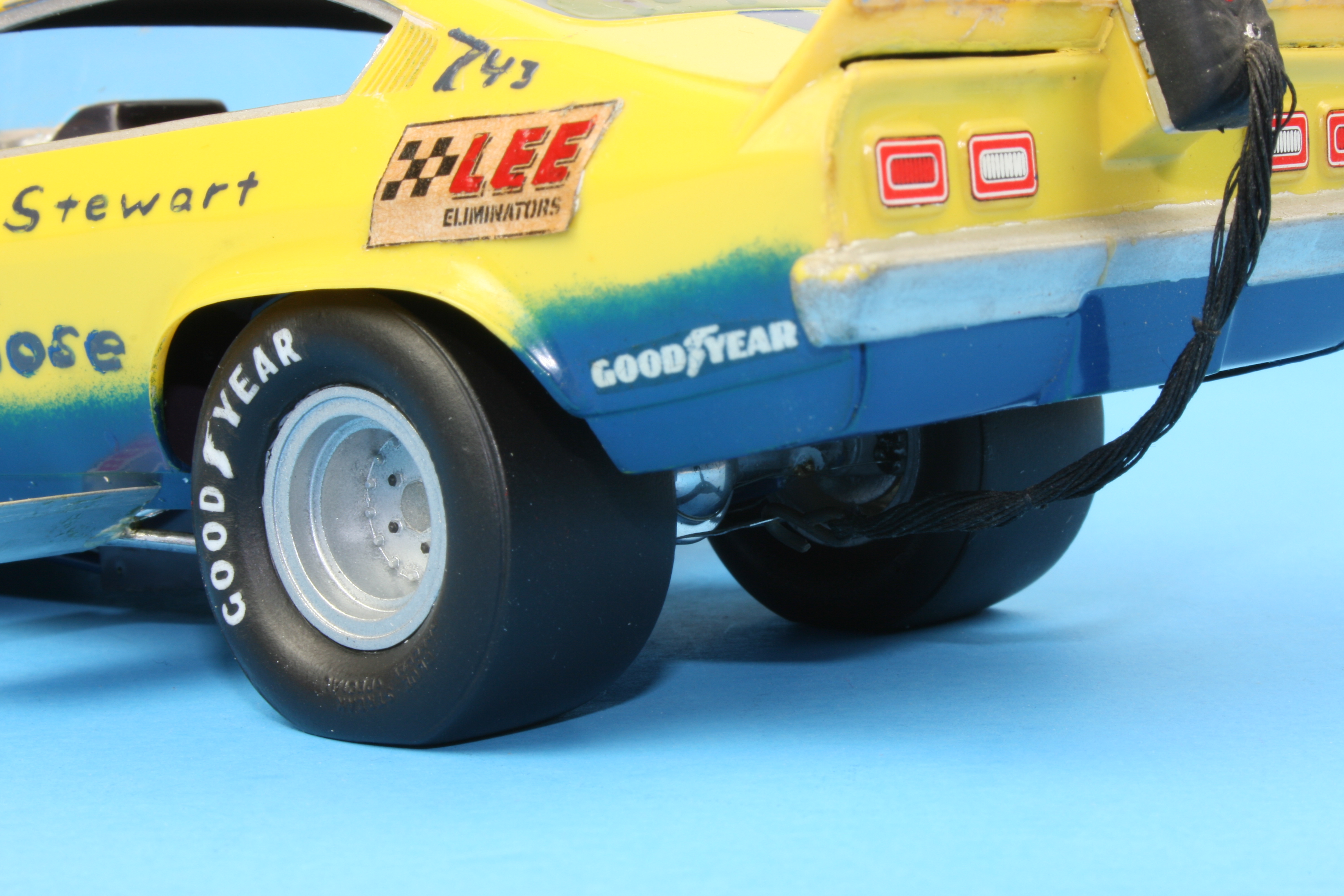 Tire Pair, 16" Drag Slick, Goodyear