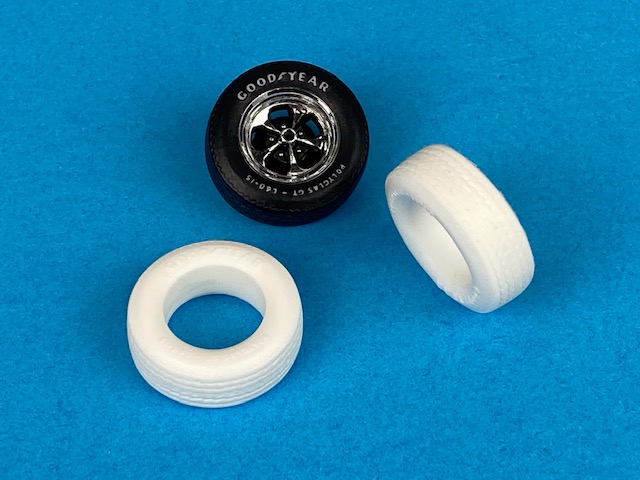 Tire Pair, L60 Goodyear Polyglas