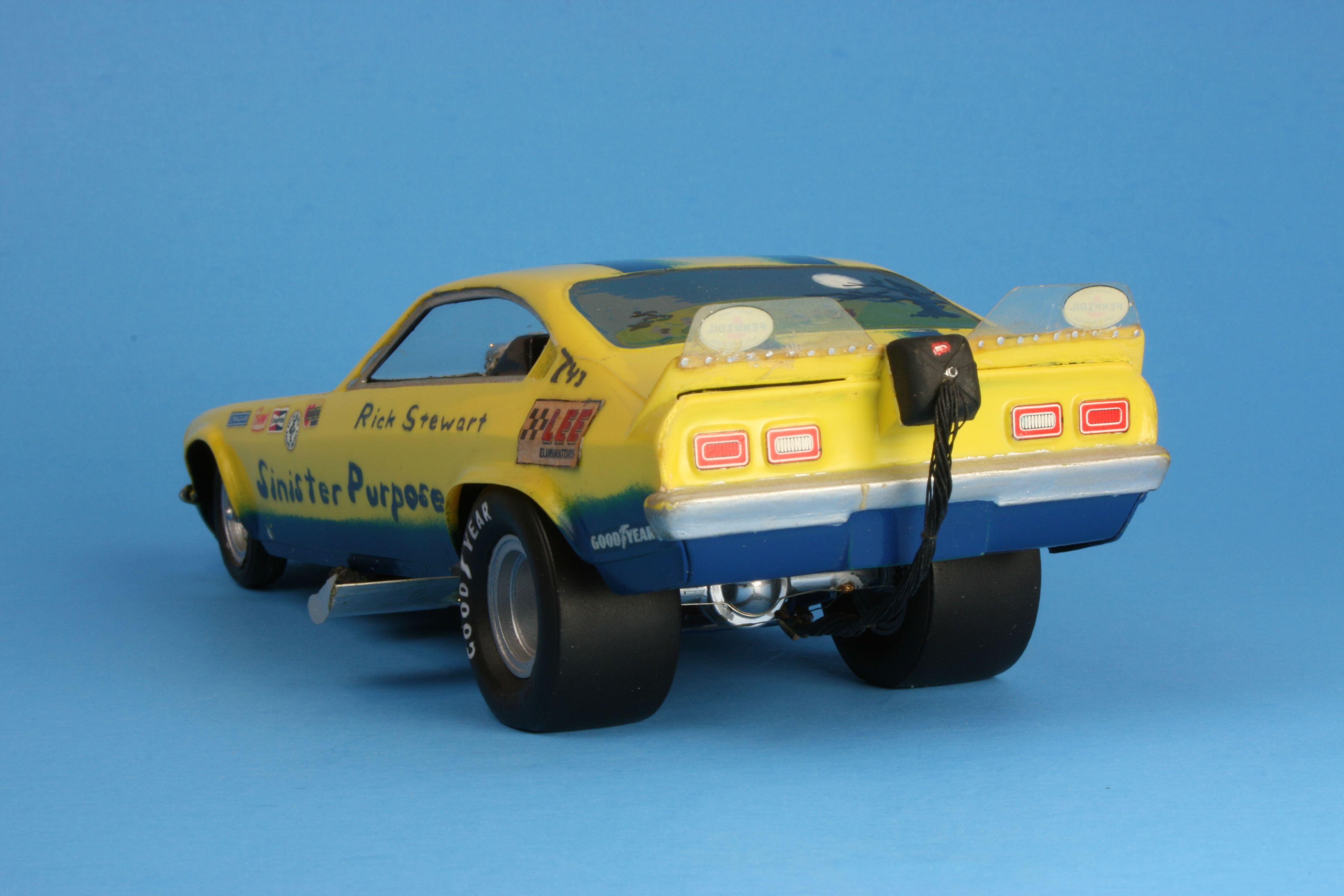 Tire Pair, 16" Drag Slick, Goodyear